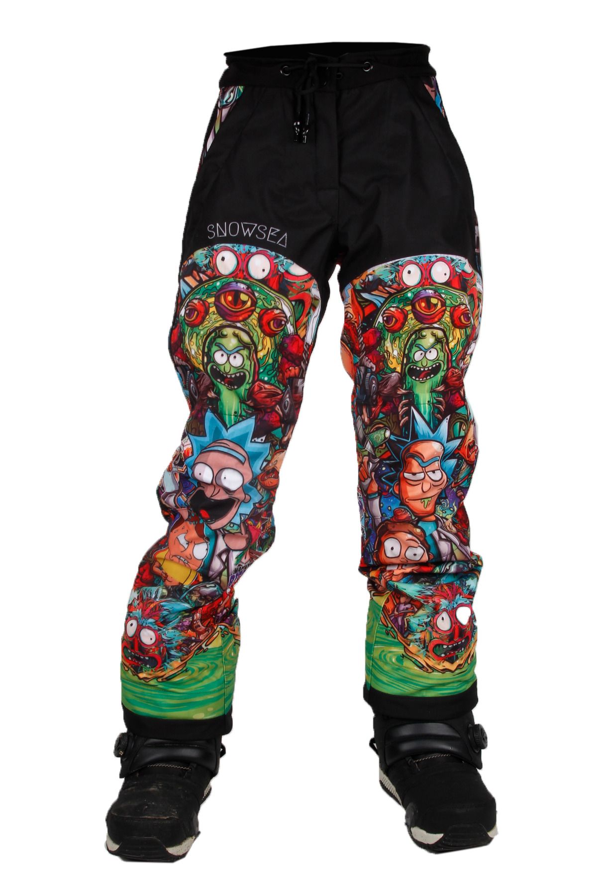 SNOWSEA SS9013 Çılgın Tasarım Snowboard Pantolonu