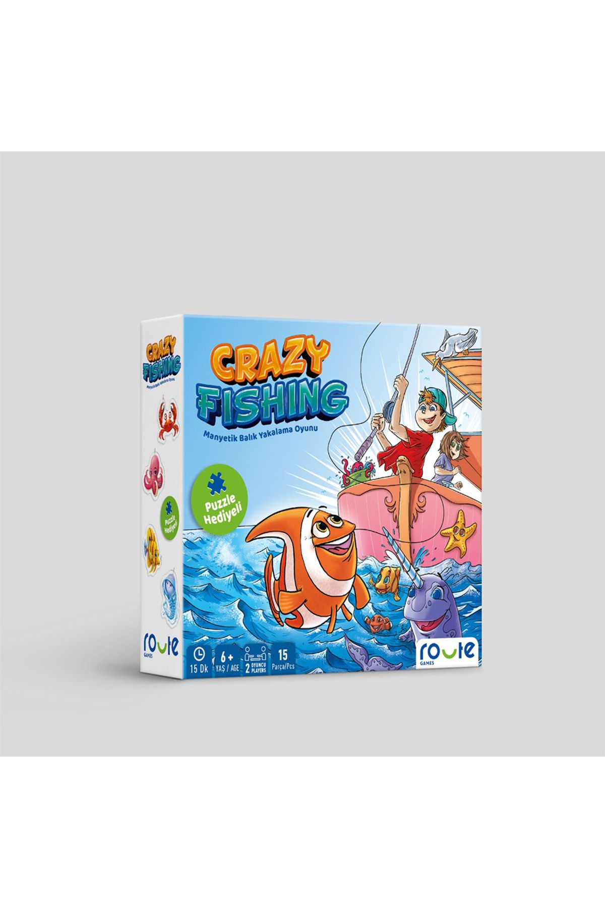 ROUTE Crazy Fishing - Crazy Fishing Educational Game