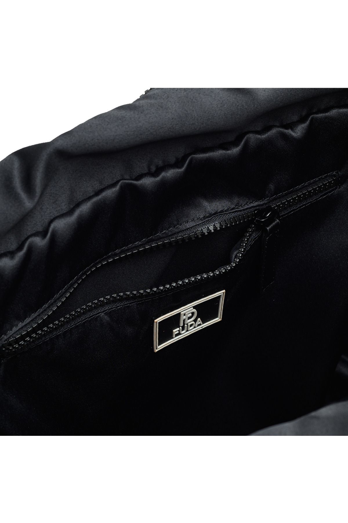 FUDA Shoulder Bag Black Plain Trendyol