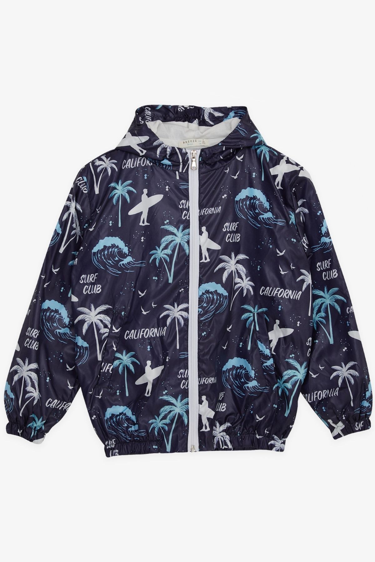 Boys discount navy raincoat