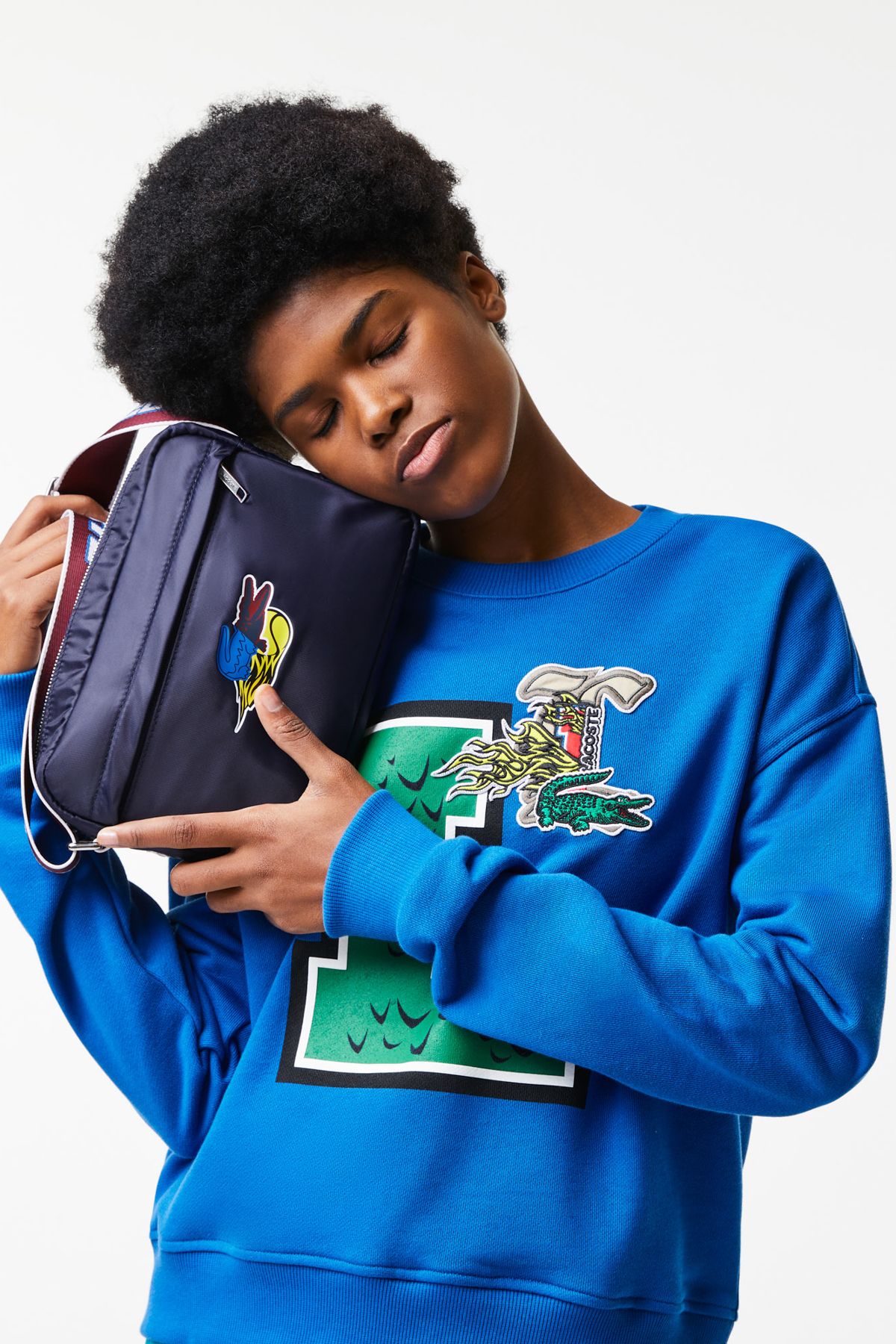 Lacoste bleu 2025 marine 166