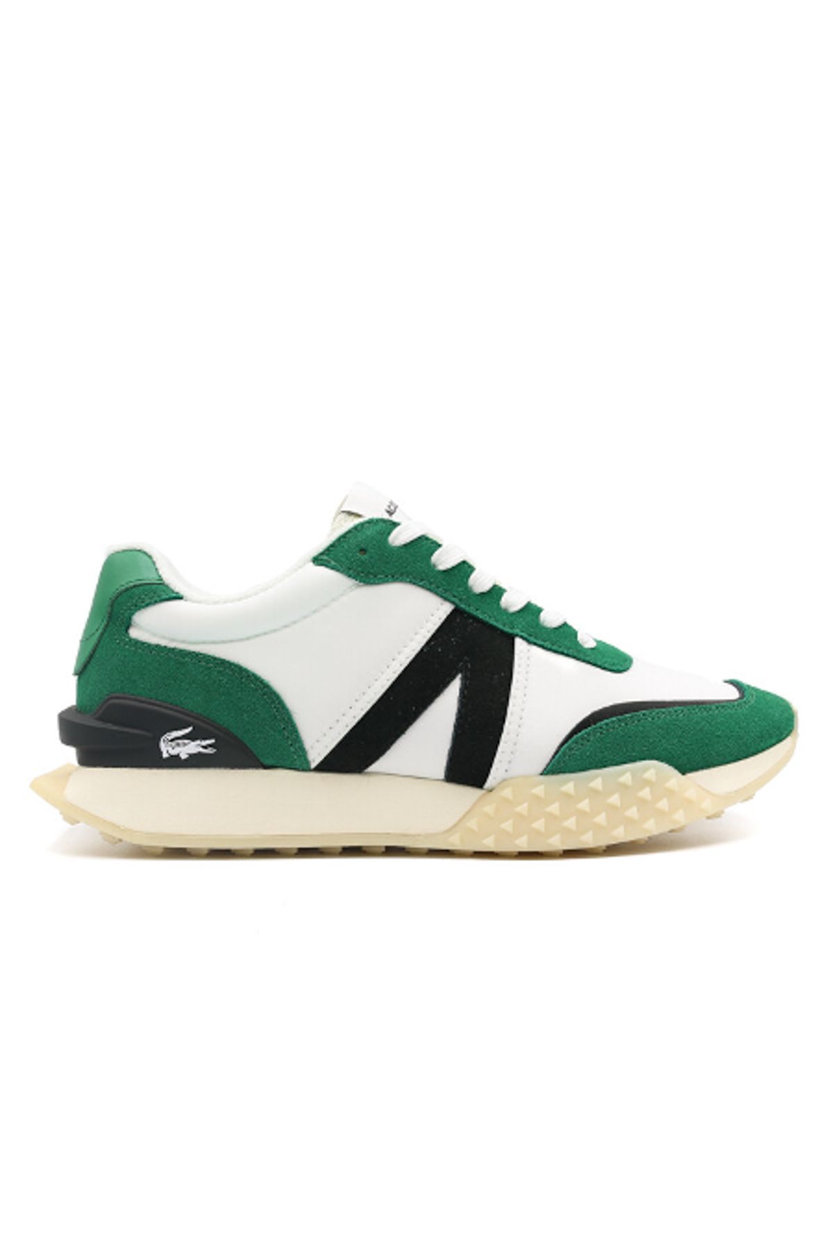 Green lacoste sneakers online