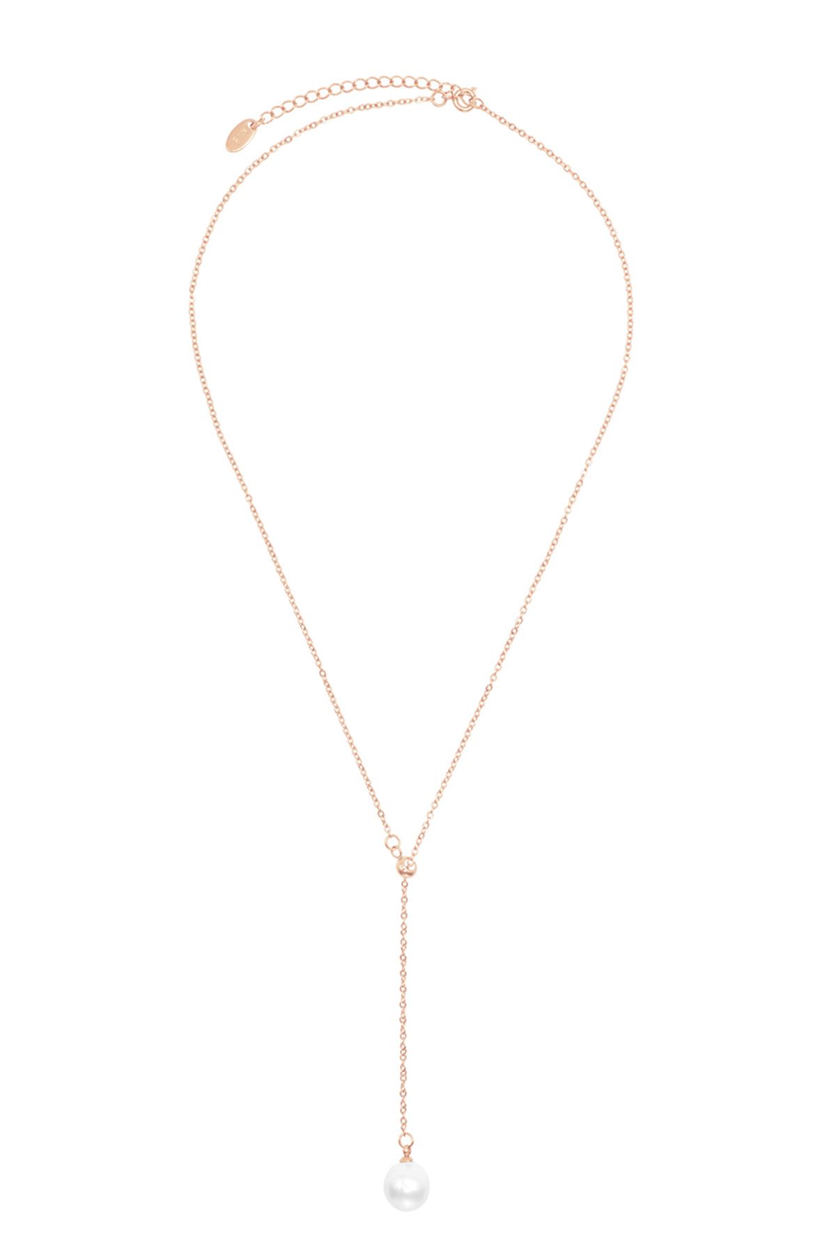 Heideman-Schmuckset Frauen mit Halskette und Ohrring Set Talisa rose goldfarben feminin 3