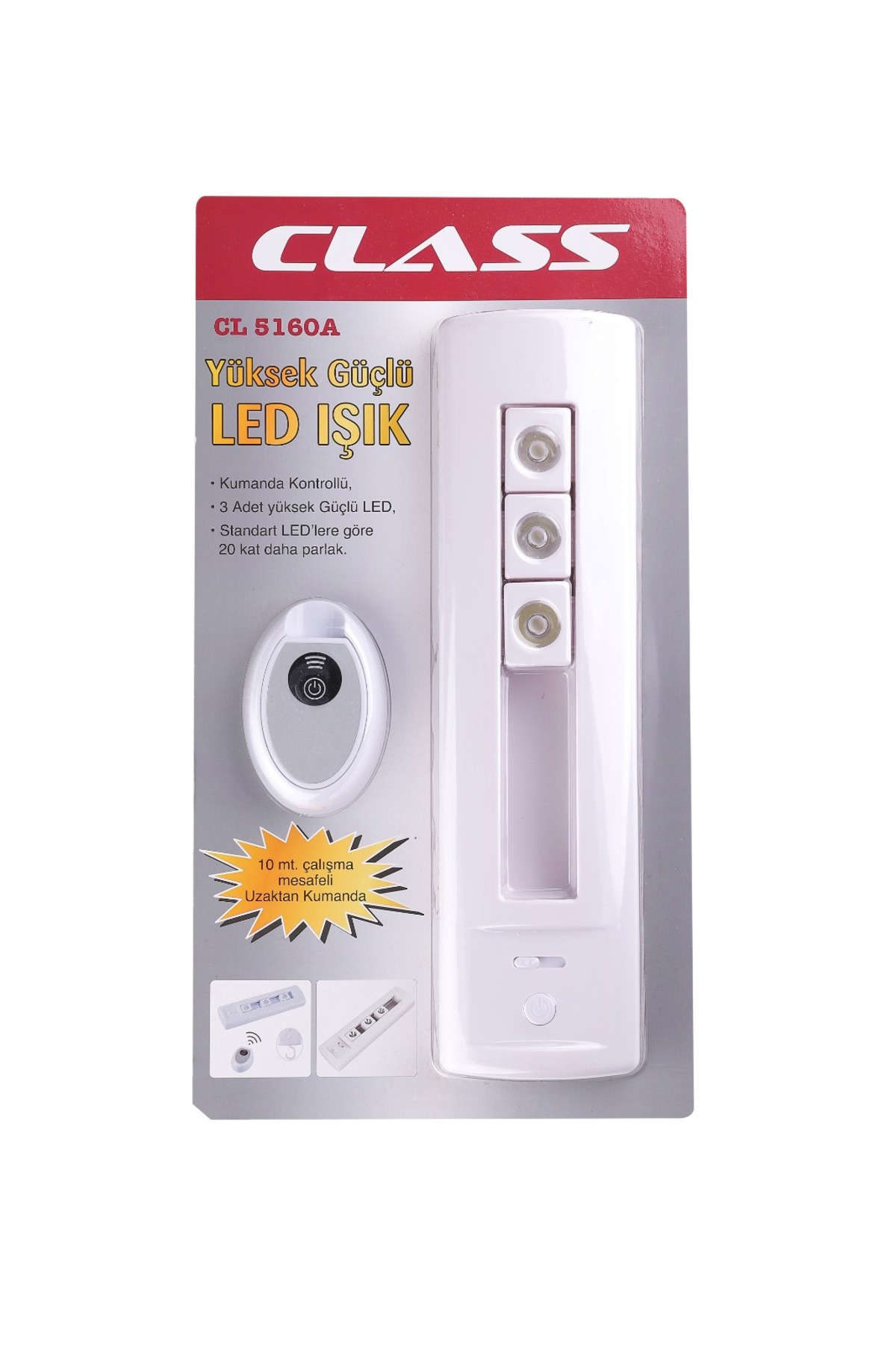 Class 5160 Pilli Led Lamba Ampul Aydınlatma Dolap Içi Vitrin Mutfak Aydınlatma