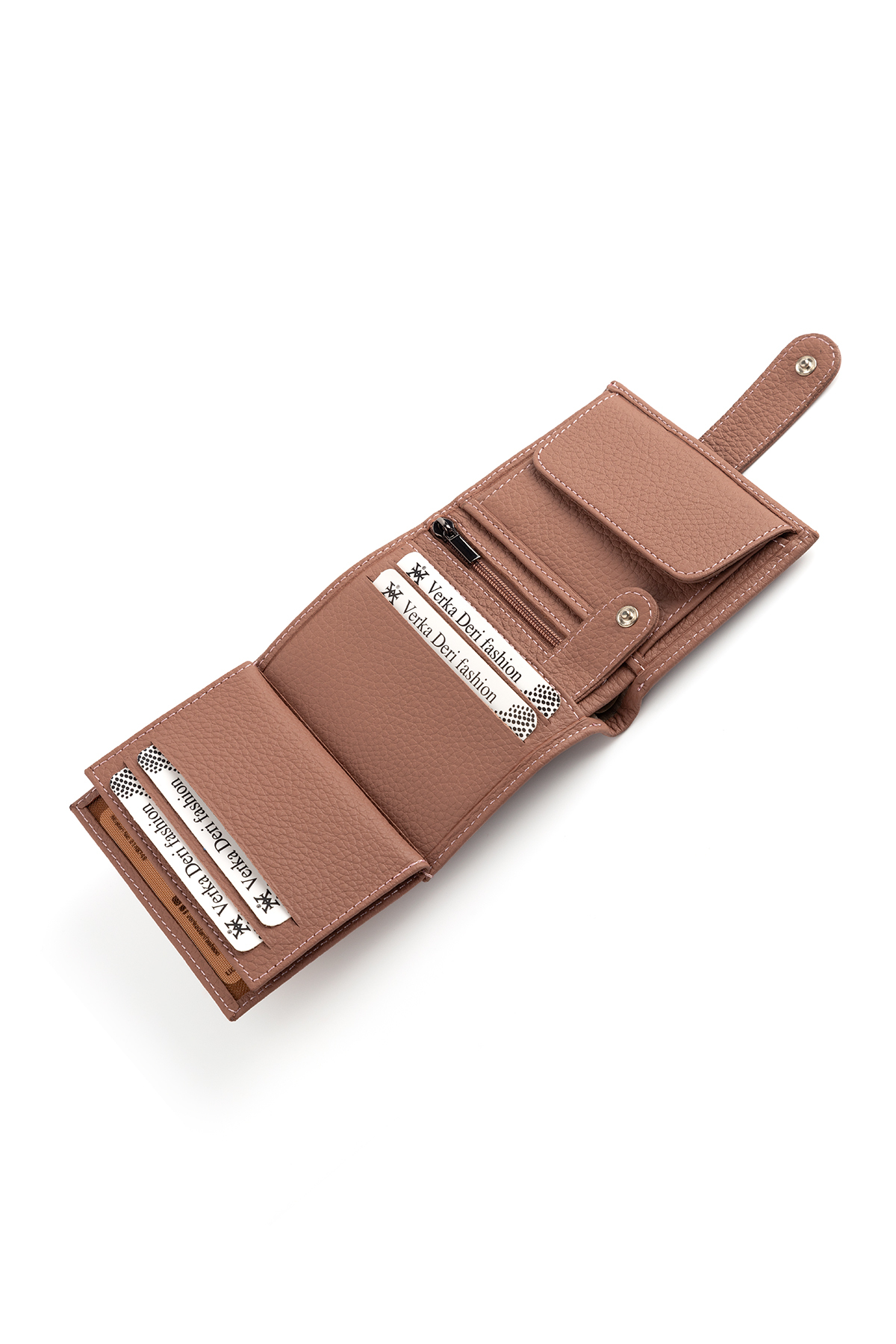 کیف پول مردانه صورتی Verka | VRK313 اورجینال - تصویر 4