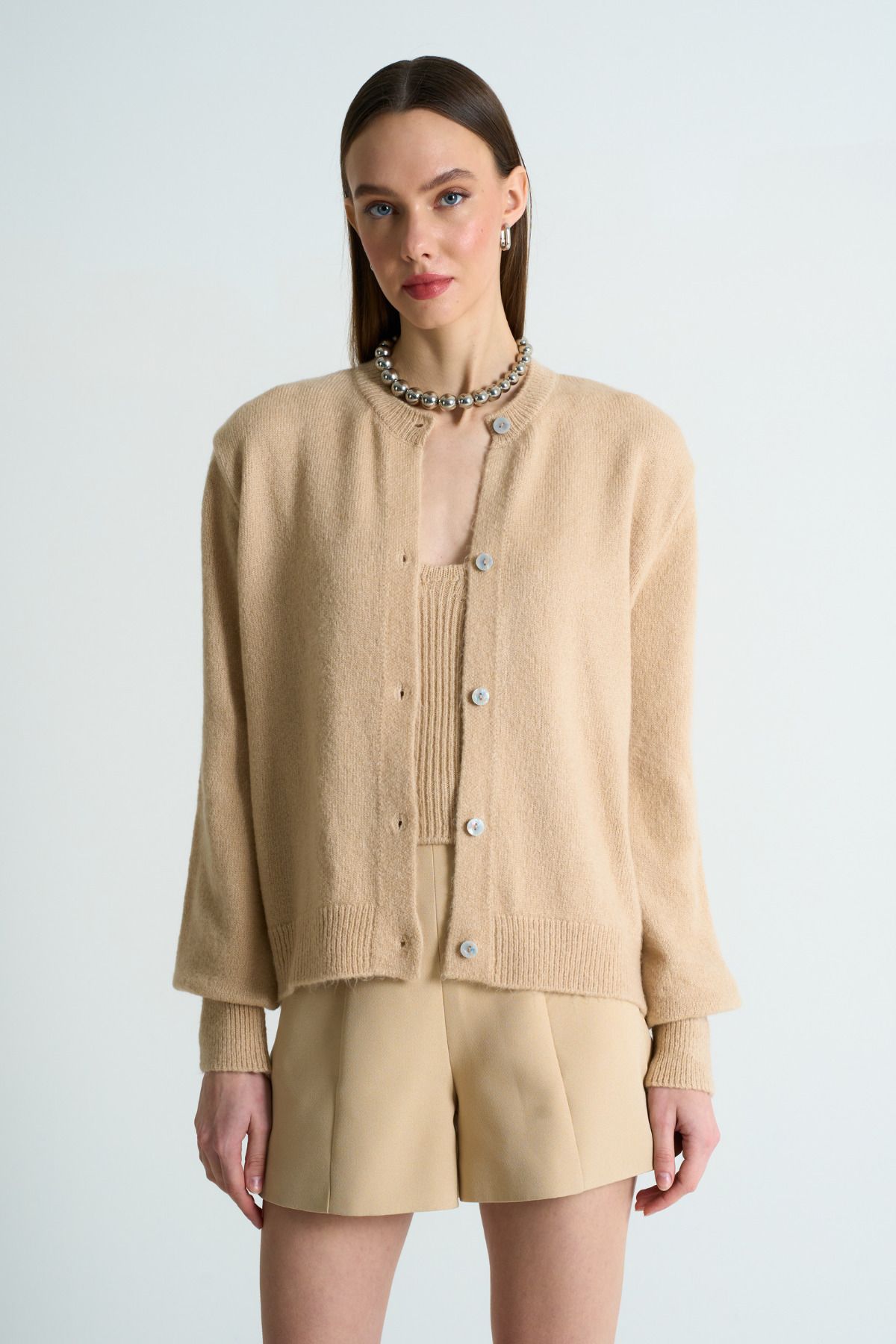 Blouse and deals cardigan set