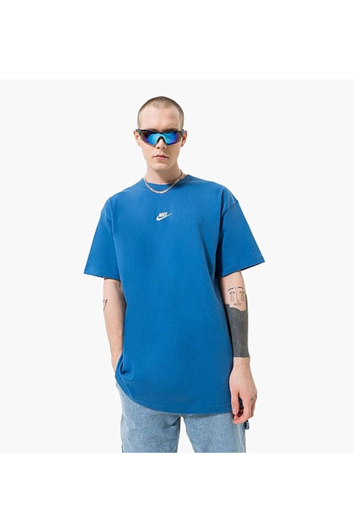 Nike Sports T Shirt Dark blue Regular fit Trendyol