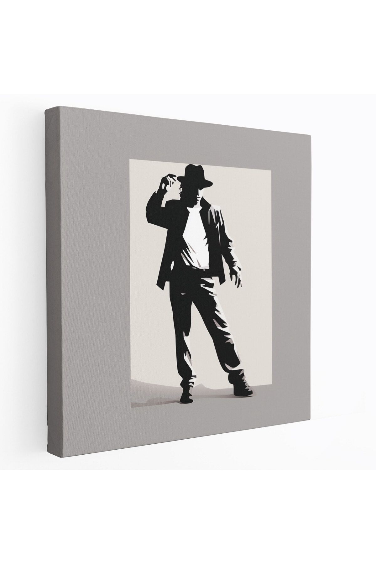 PaintedAnarchy Michael Jackson Duvar Dekorasyonu Minimalist Siluet