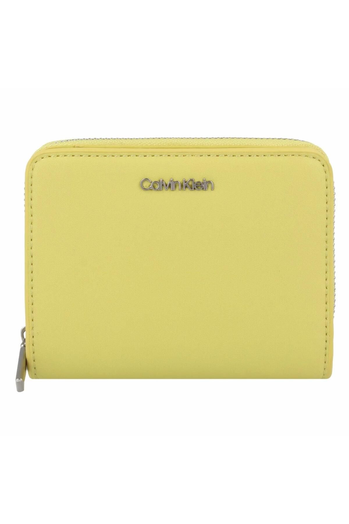 Calvin klein yellow wallet deals