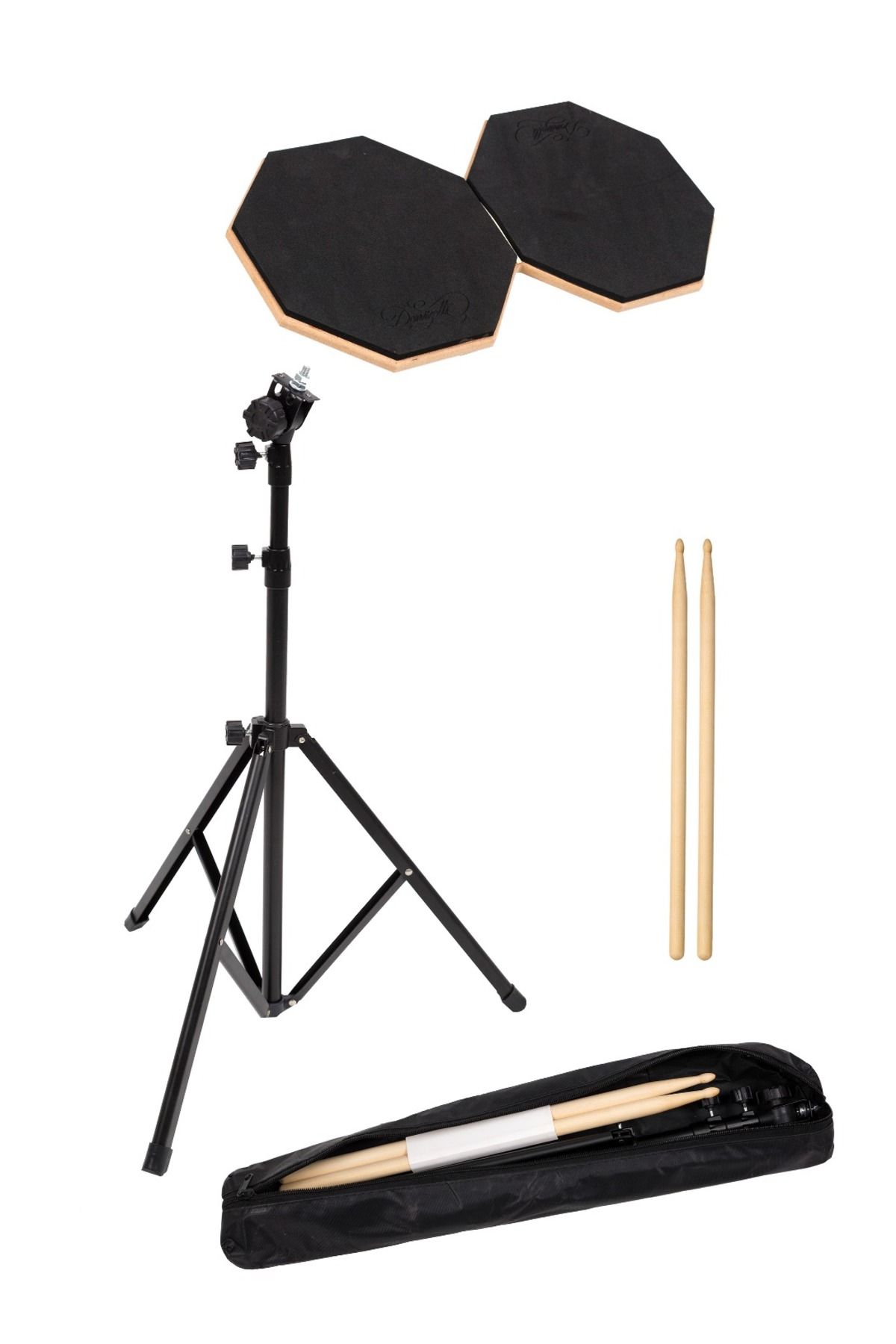 Donizetti-Drum Drum Drum Full Set with Practical Work Pad and Stand 4