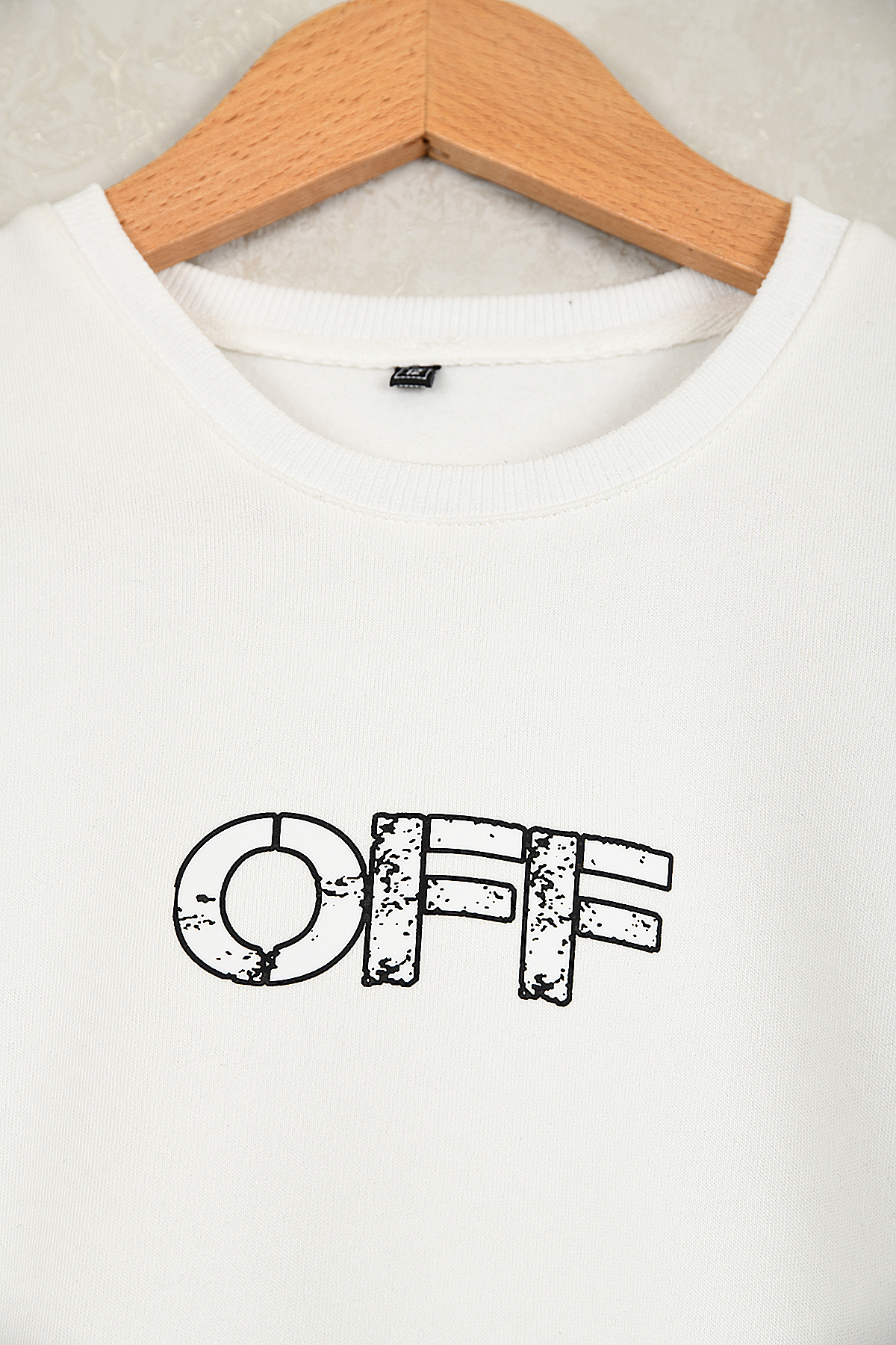 سویشرت پسرانه سفید Wolters Outdoors | OFFSweathirth اورجینال - تصویر 4