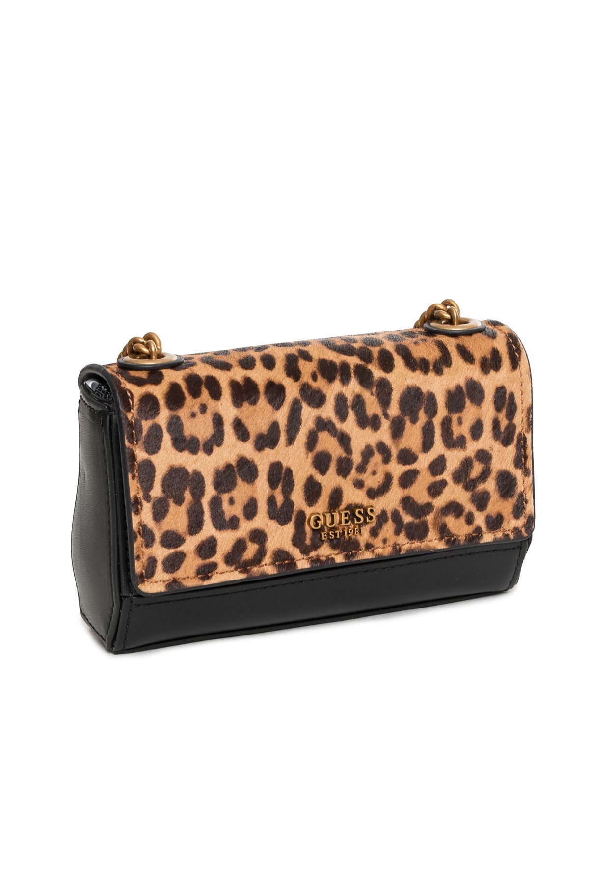 Buy Guess ISELINE Leopard Patterned Crossbody Bag In Multiple Colors |  6thStreet Oman