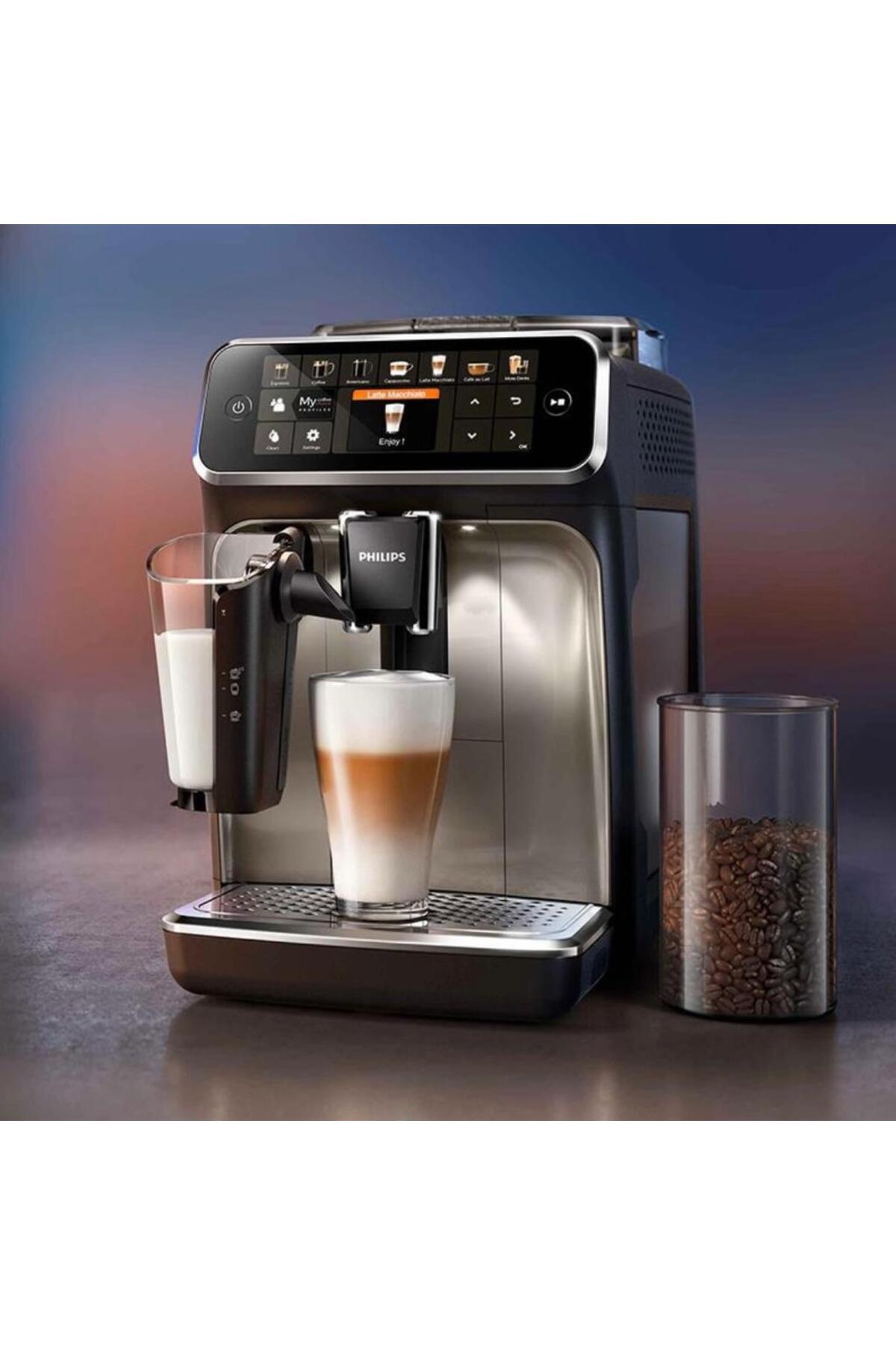 Tam Otomatik Espresso Makinesi, Lattego Süt Sistemi, Aquaclean Filtre, Paslanmaz Çelik - YENİ SERİ 4
