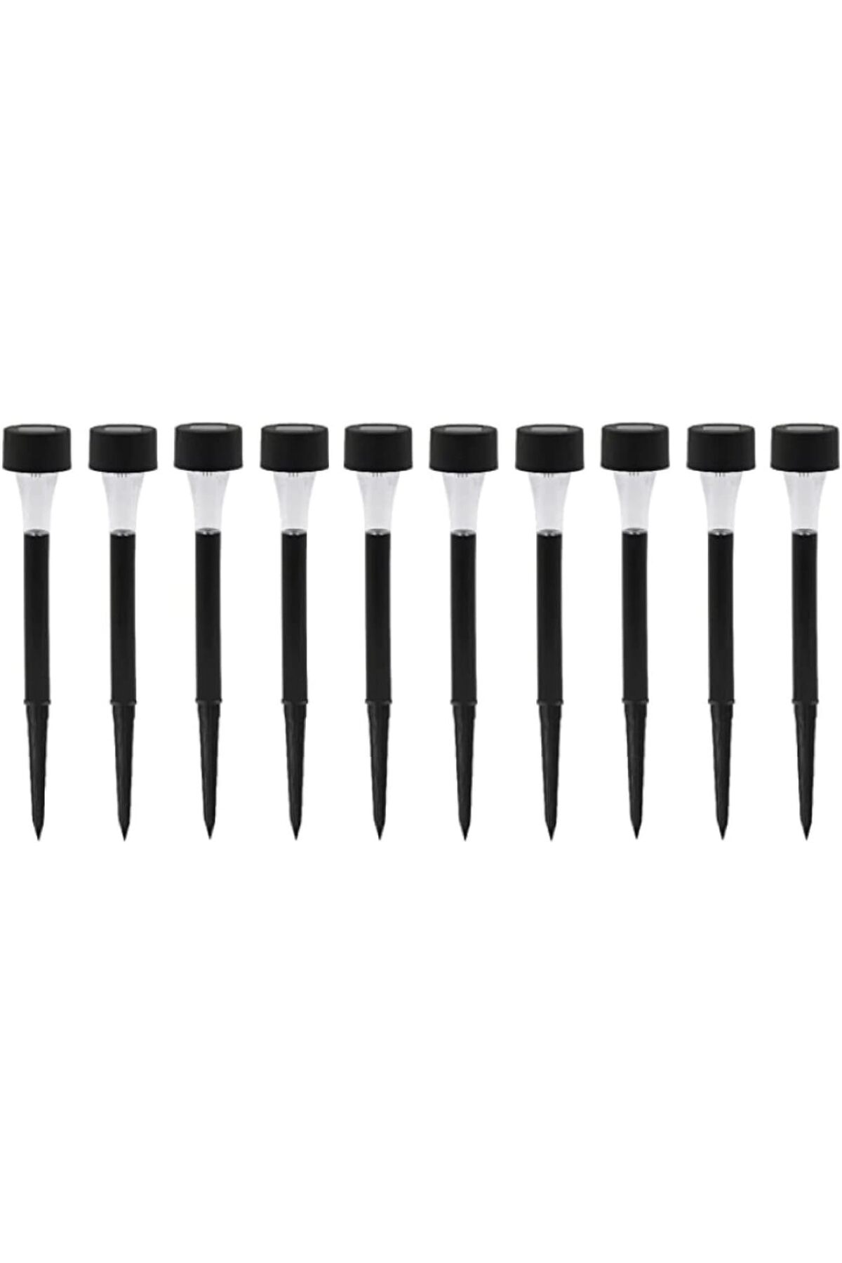 NoHar Senon Solar Güneş Enerjili Bahçe Lambası Plastik Saplama 10 Adet ...