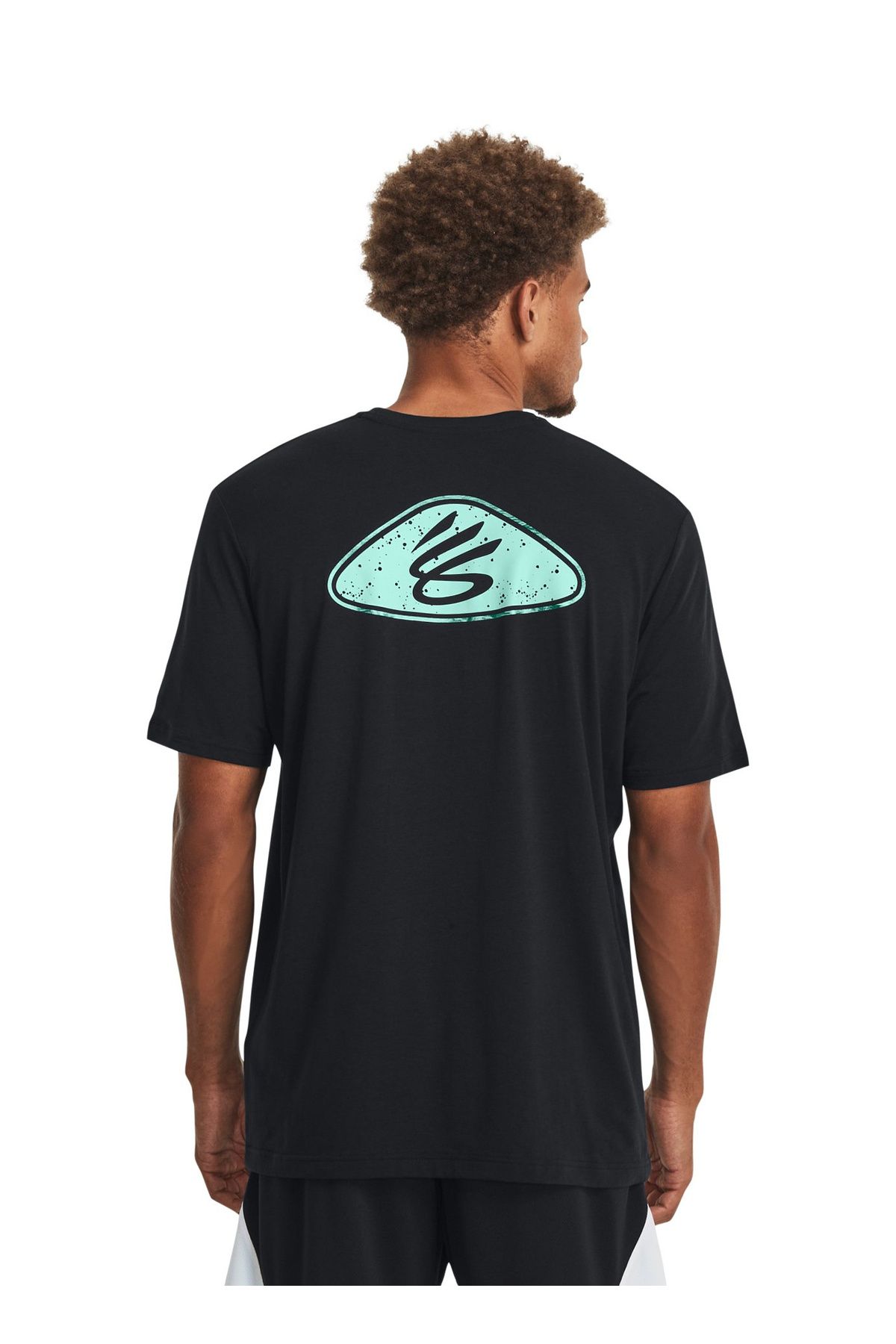 تی شرت مشکی مردانه سیاه 1380362 001 UA Curry Championship s Under Armour