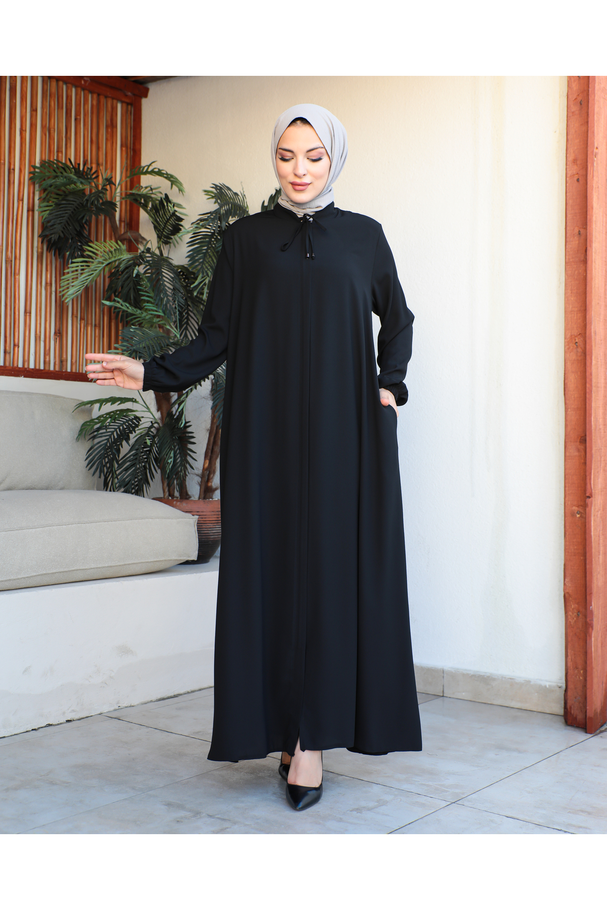 HALF MEVLANA SUMMER ABAYA