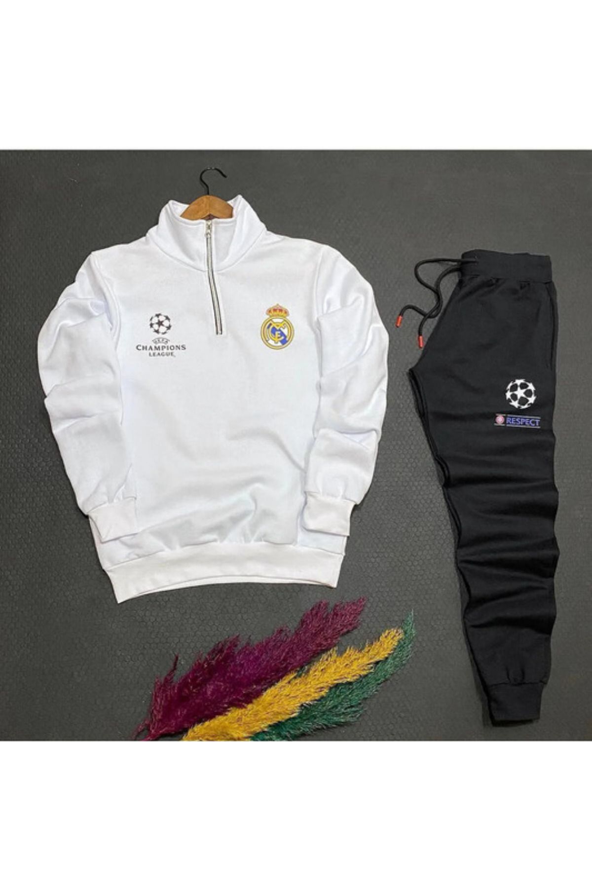 Real madrid champions league jacket sales