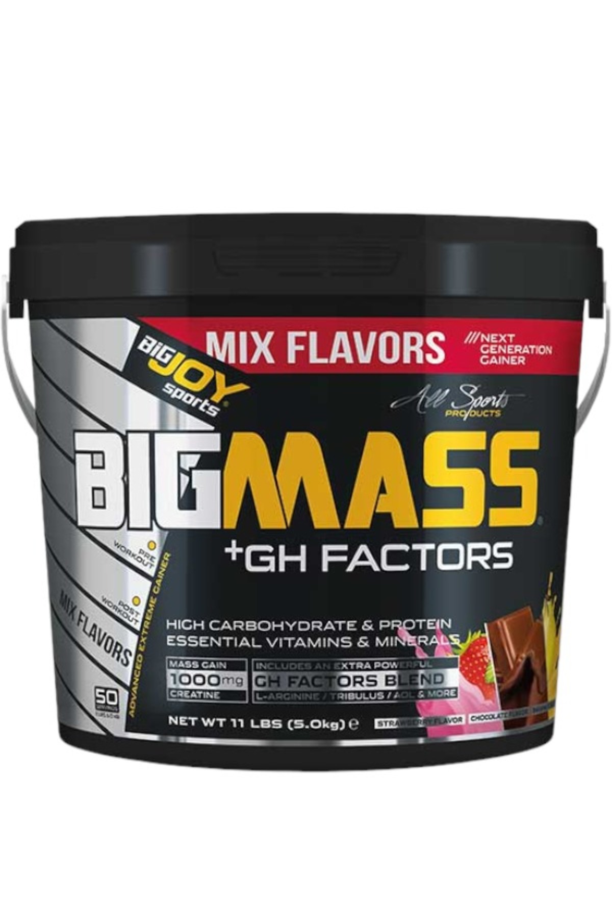 BIGMASS Gainer GH FACTORS Mix Aroma 5000g 2
