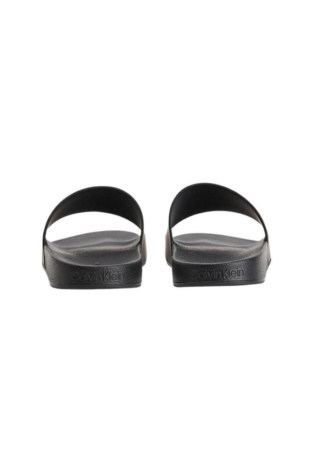 Calvin klein rubber slides hot sale