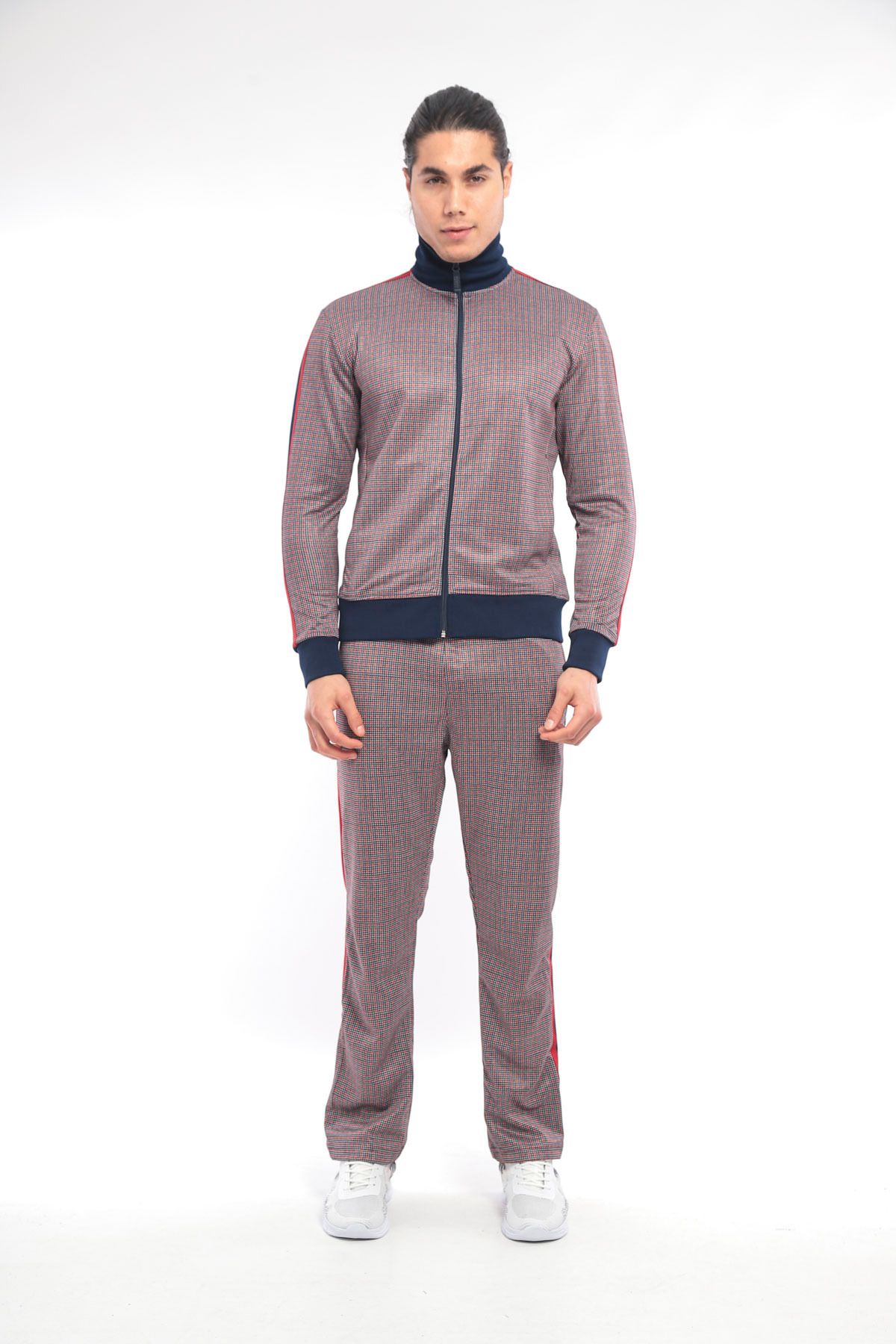Printed tracksuit mens discount