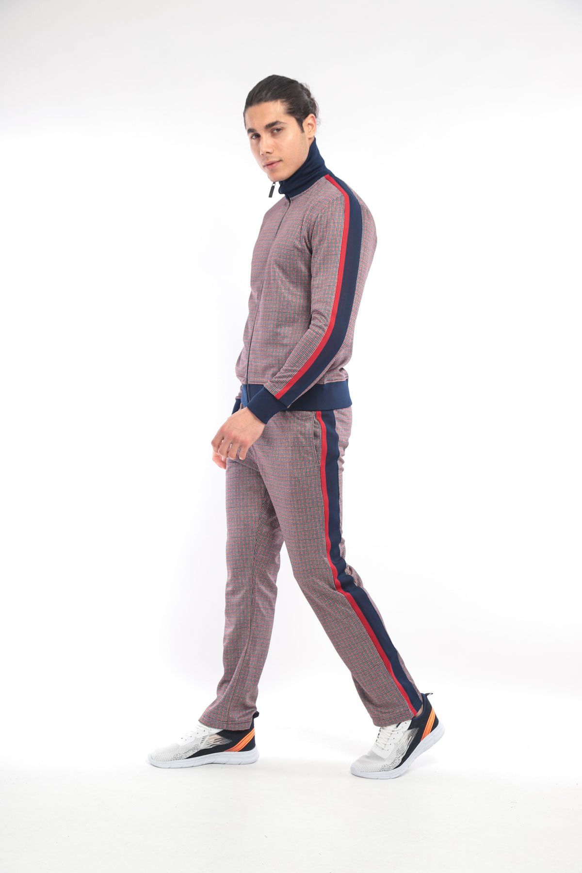 Printed tracksuit mens clearance