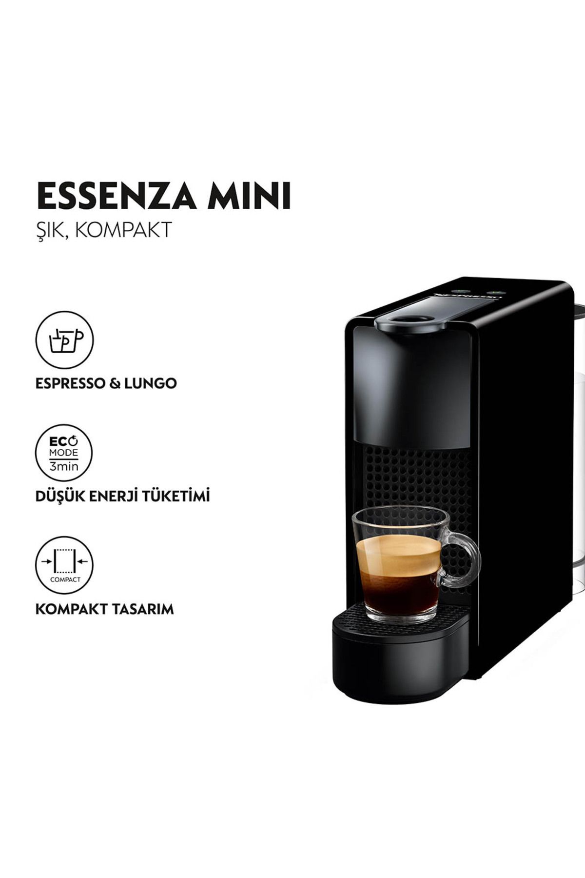 Nespresso C30 Black Essenza Mini Kahve Makinesi Fiyatı, Yorumları
