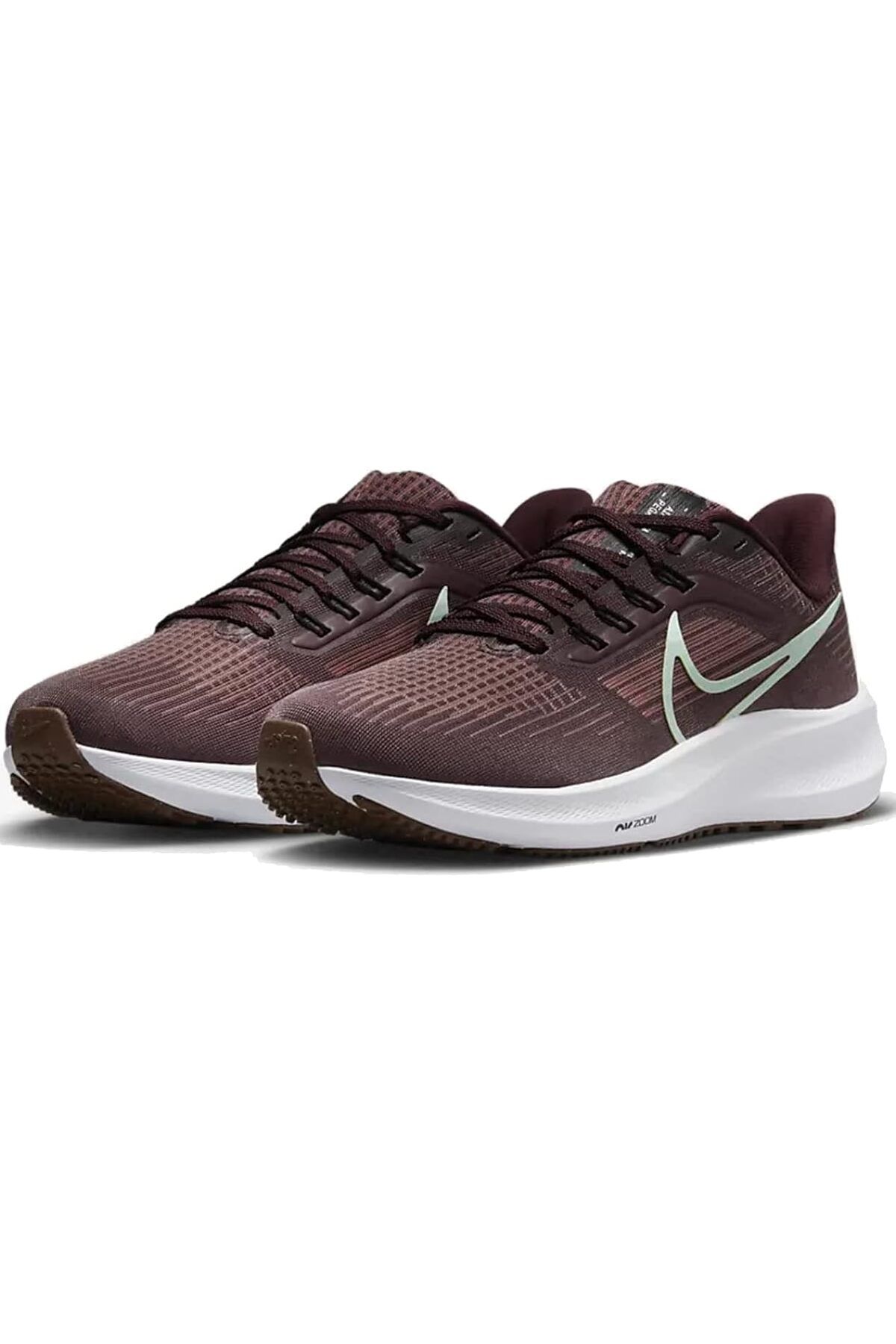 Maroon and grey nike shoes on sale