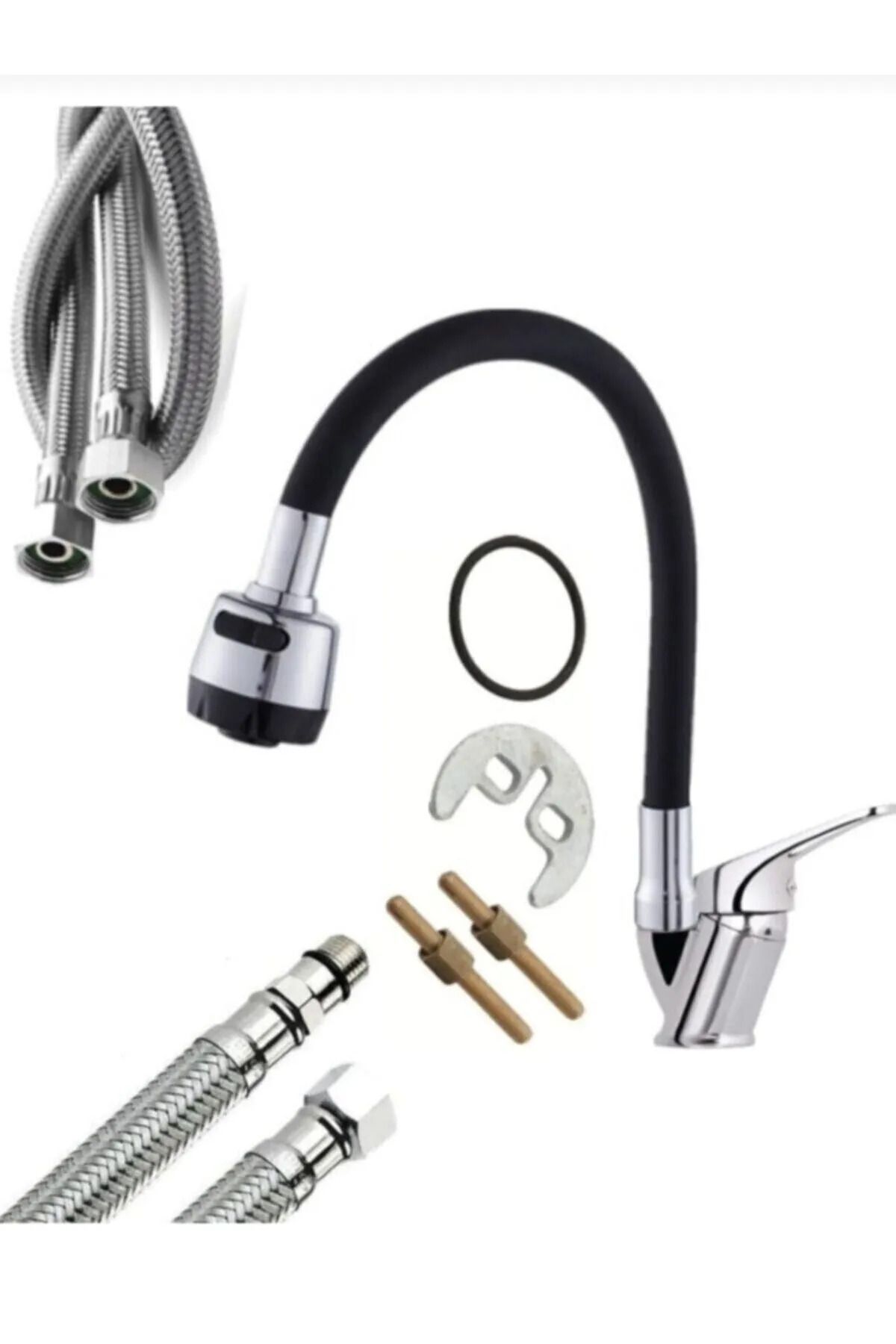 MOONSHOP-Pro Germany Mix 3-Piece RobotVebataryaset - Bathroom Faucet, Sprinkler Head and Shower Head 2