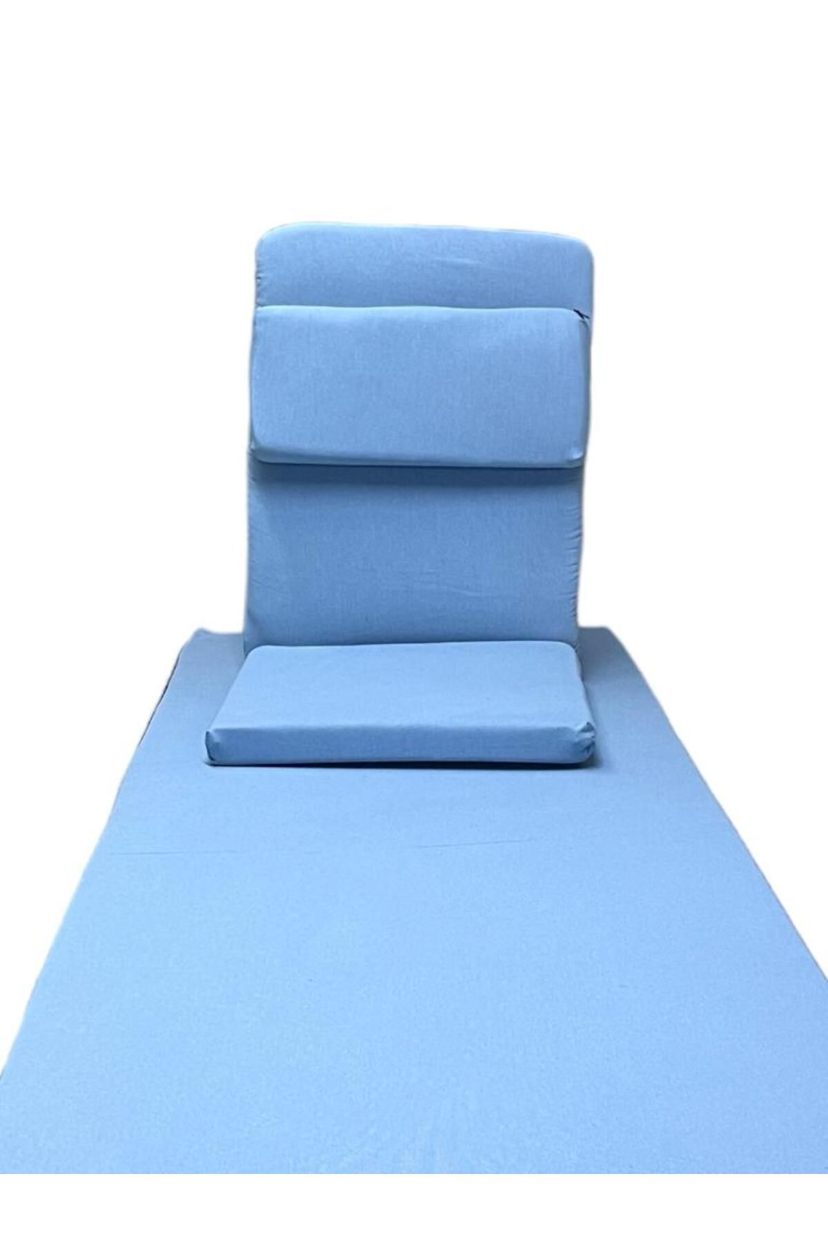 مت یوگا آبی صندلی مدیتیشن پشتیبان از کوسن زمینی پشتیبانی می کند + 60x180 پارچه MATT Backjack 3xl REMEGE