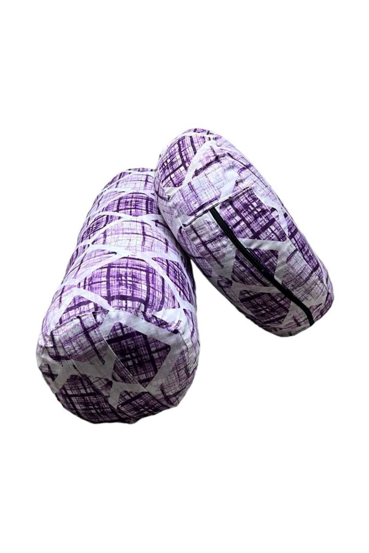 مت یوگا بنفش کوسن مدیتیشن و Bolster دو مجموعه REMEGE