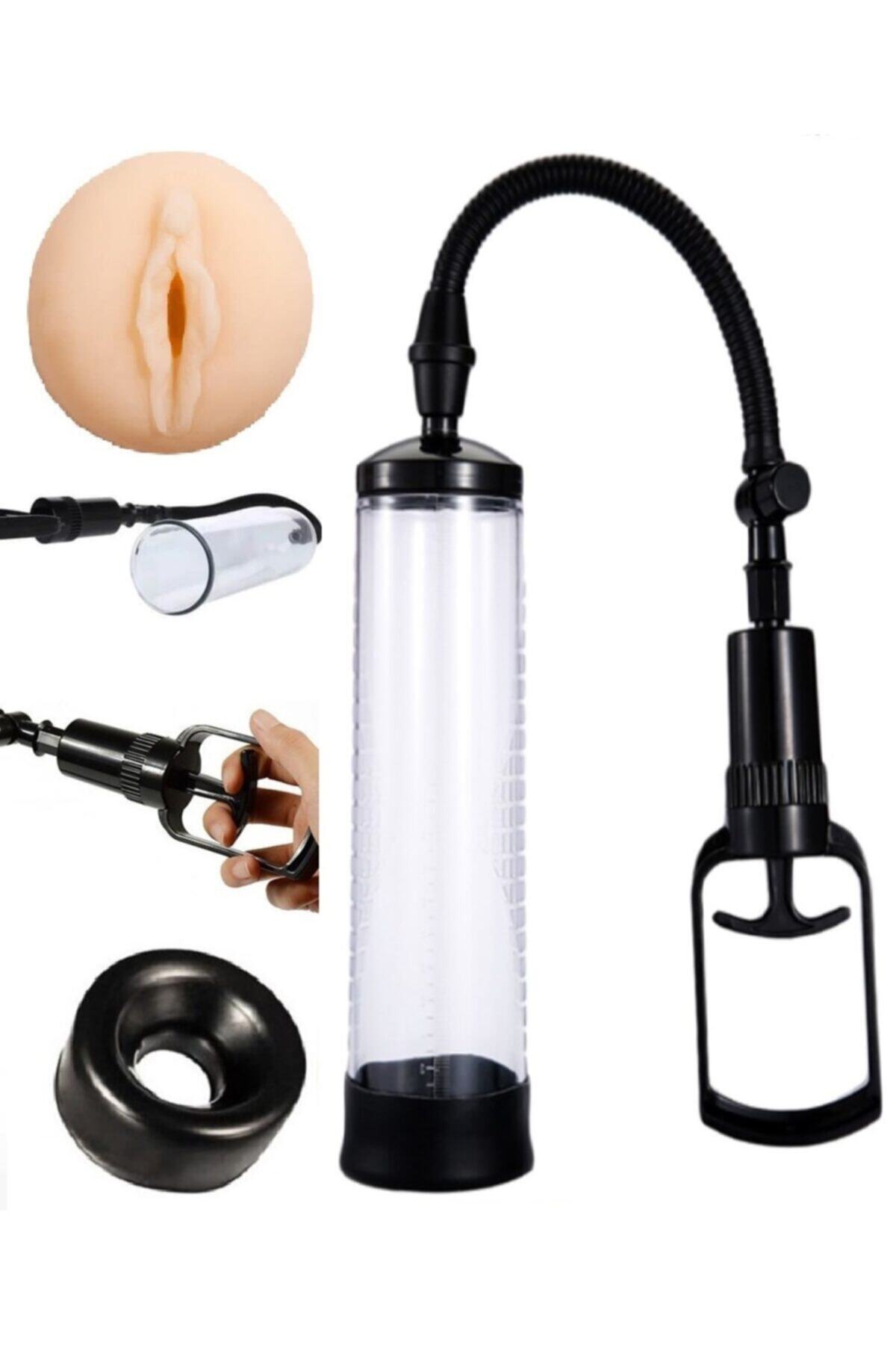 Penis Pompası Vakum Pompa Suni Vajina Yedek Başlık 2
