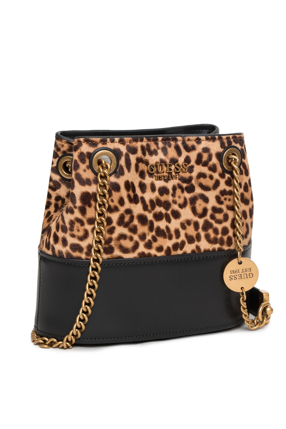 Guess cow print 2025 bag