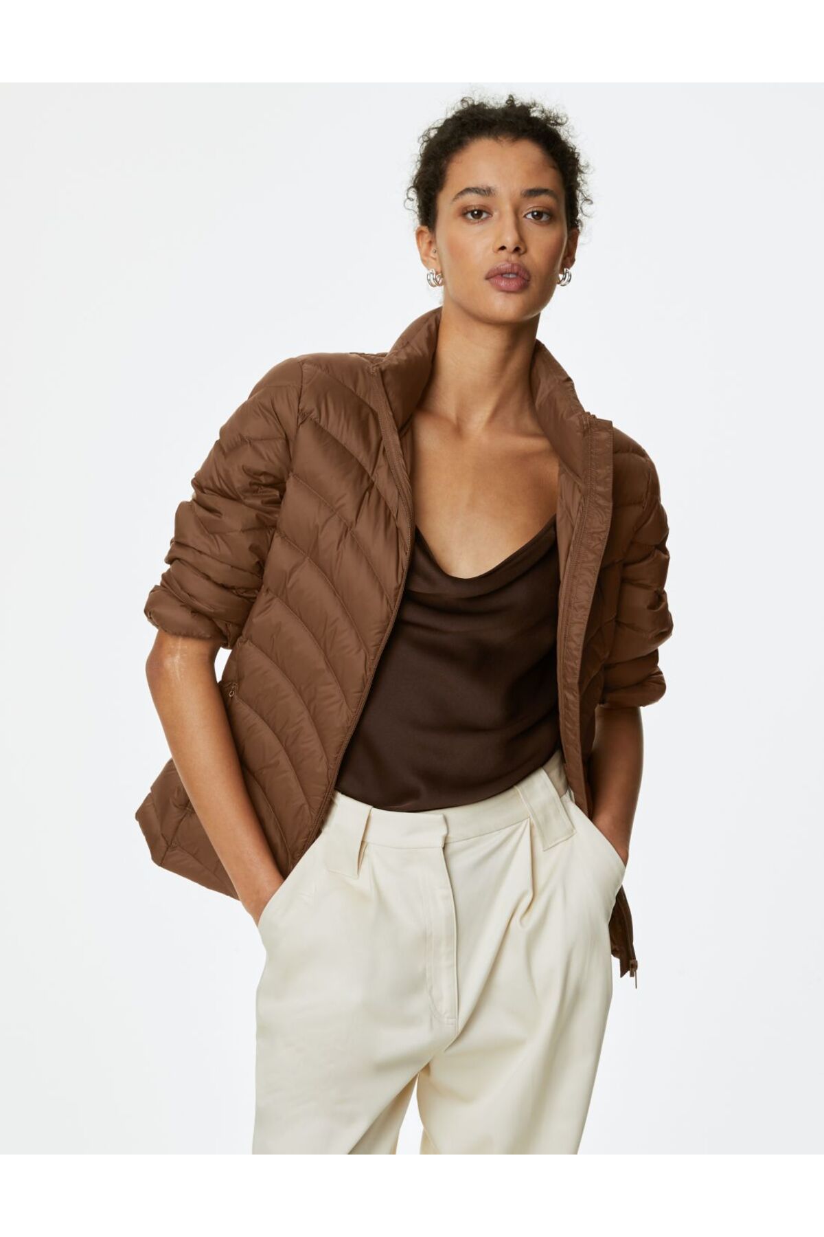 Per una feather hotsell and down coat