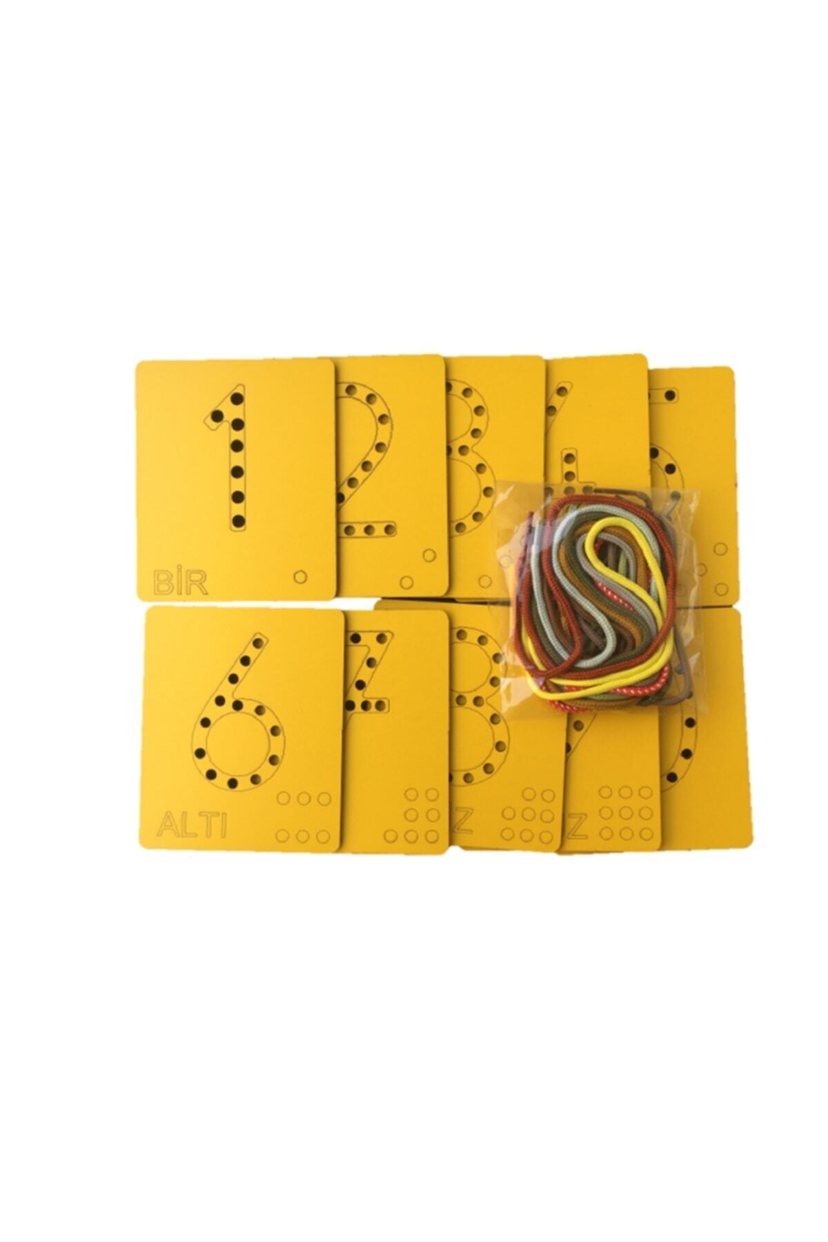 اعداد چوبی مونتهسوری – نخکشی با طناب و تقویت عضلات دست