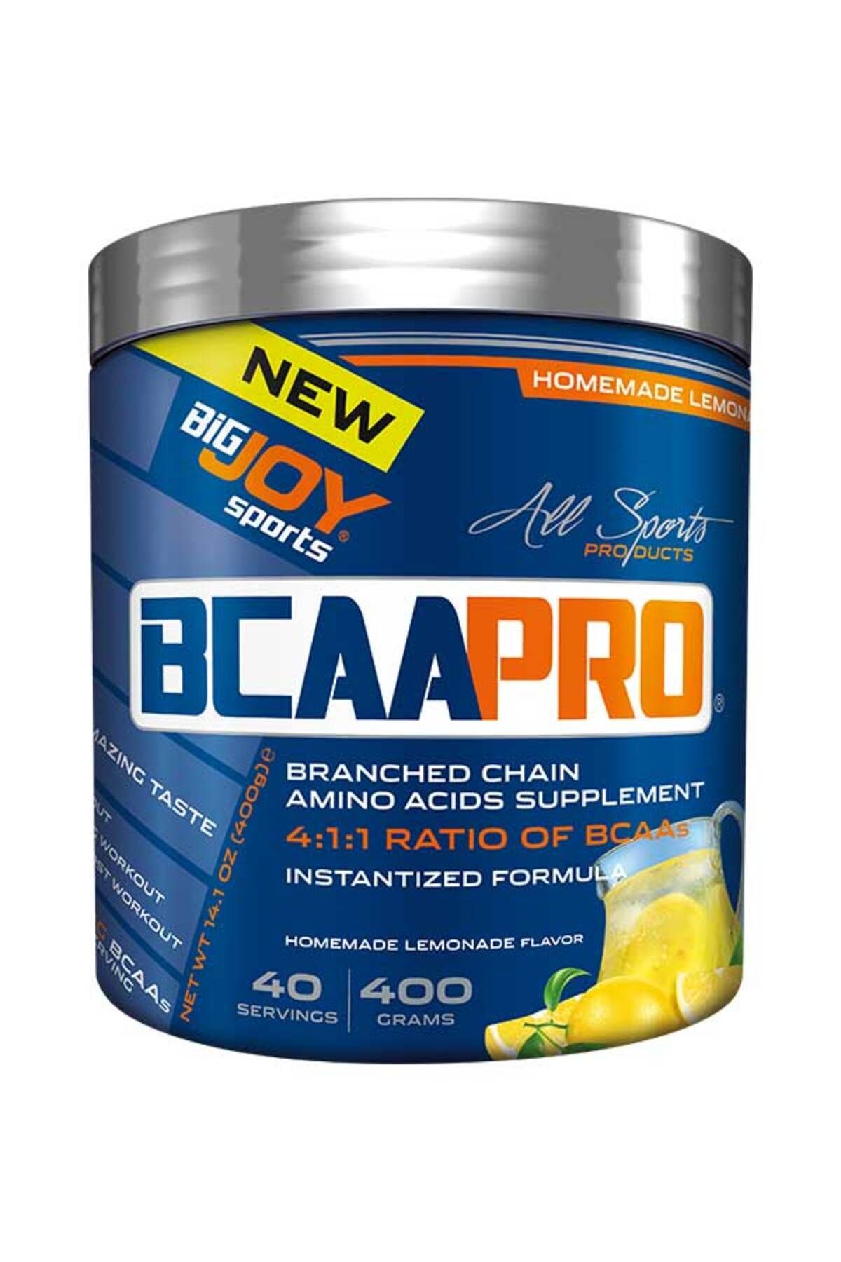 Bigjoy Sports Bcaapro Bcaa Ev Limonatası Aroma 400gr 4:1:1 40 Servis Amino Asit