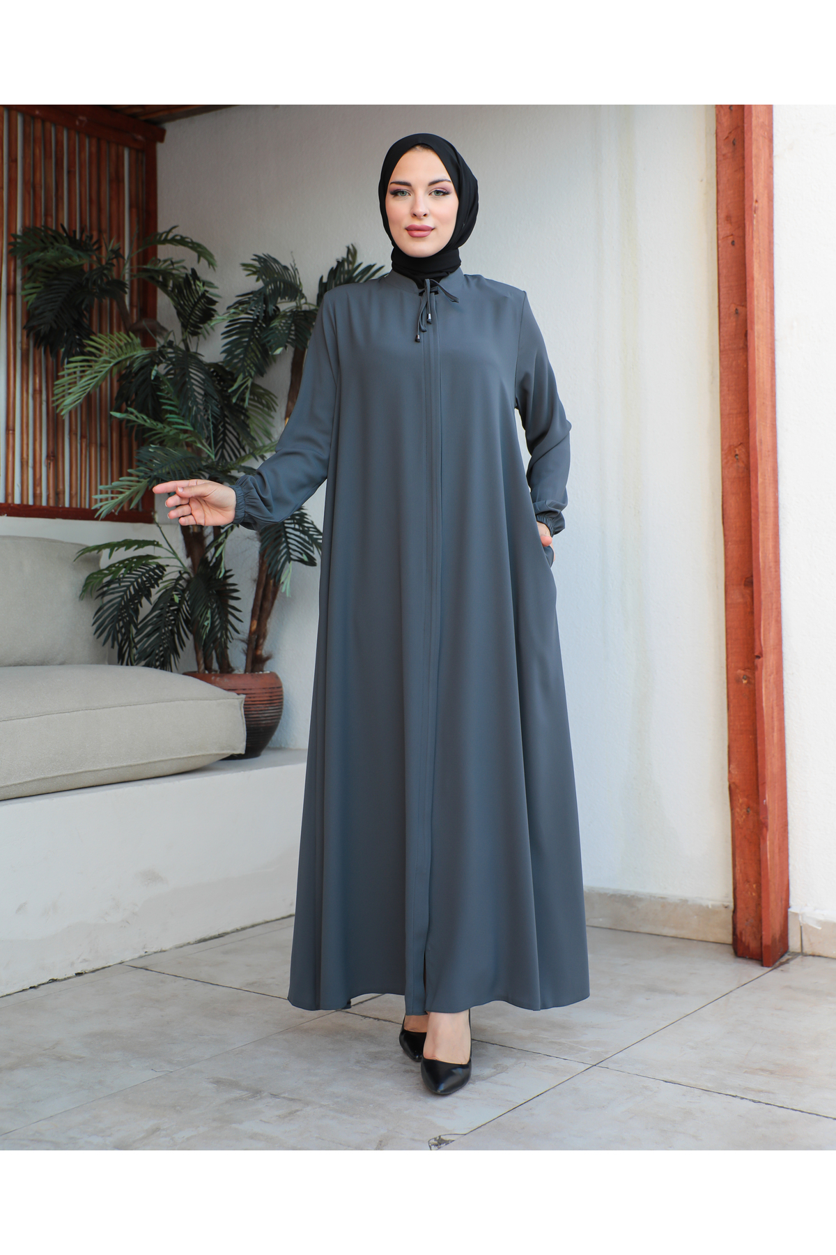 HALF MEVLANA SUMMER ABAYA