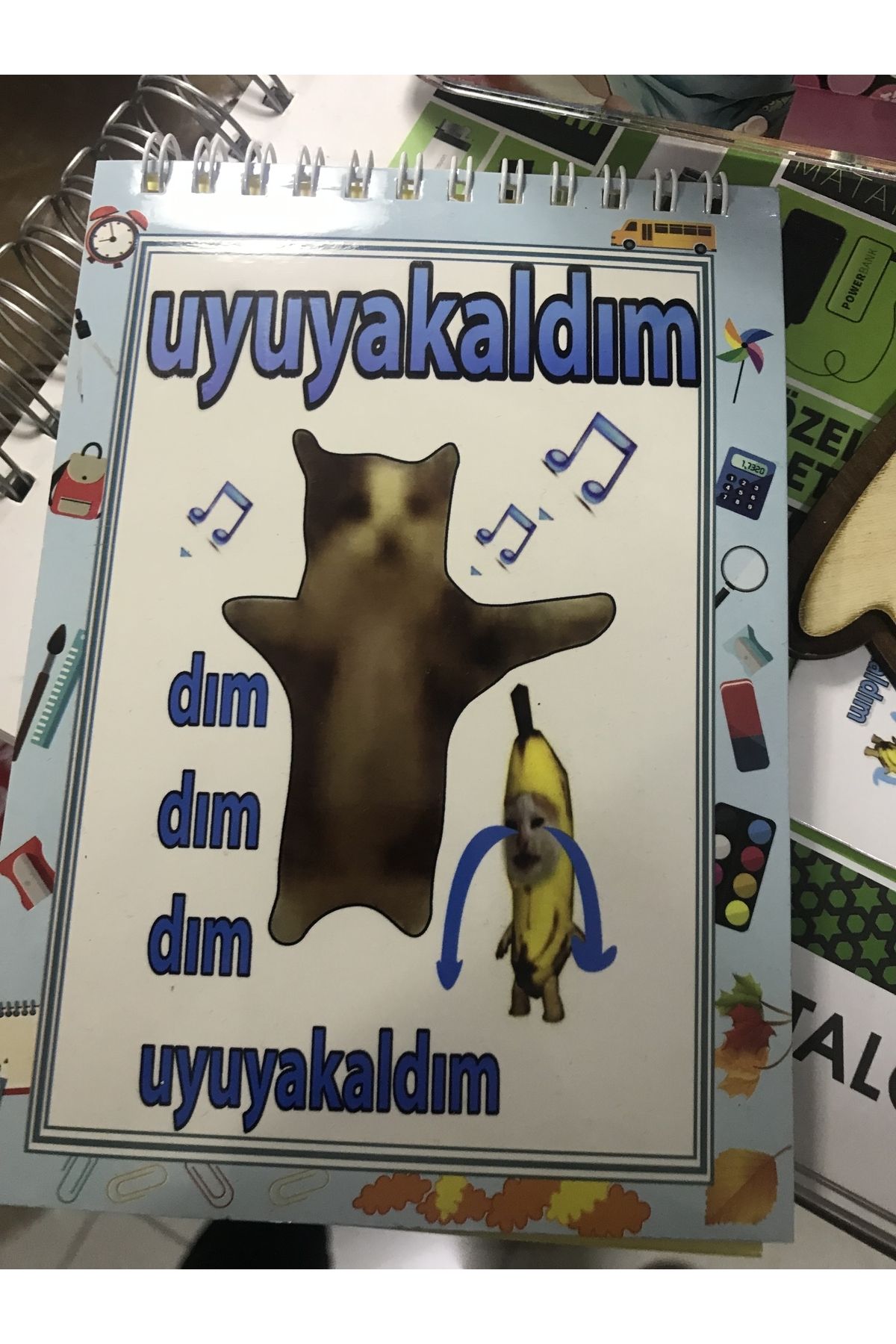 SIRADIŞI REKLAM-NOTION COLORAT CU TEMATICA SOMNUL MEU 1
