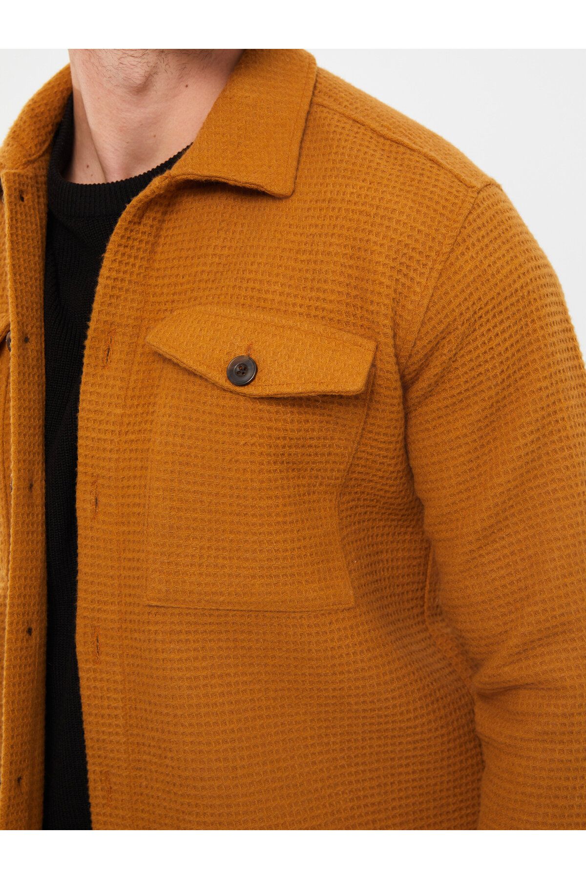 LC Waikiki-Herren-Hemdjacke – reguläre Passform, lange Ärmel 4