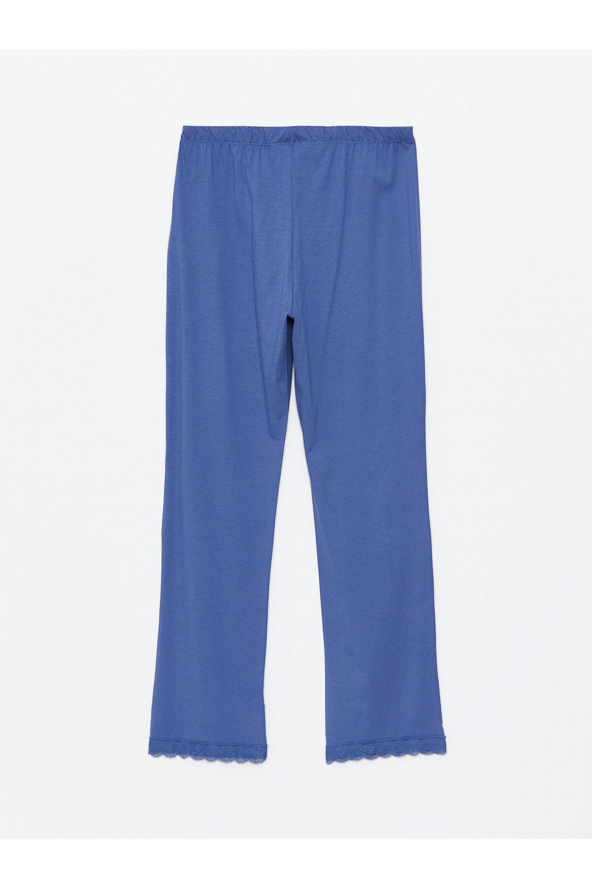 LC Waikiki-Pantaloni de pijama uni pentru femei, cu talie elastică 7