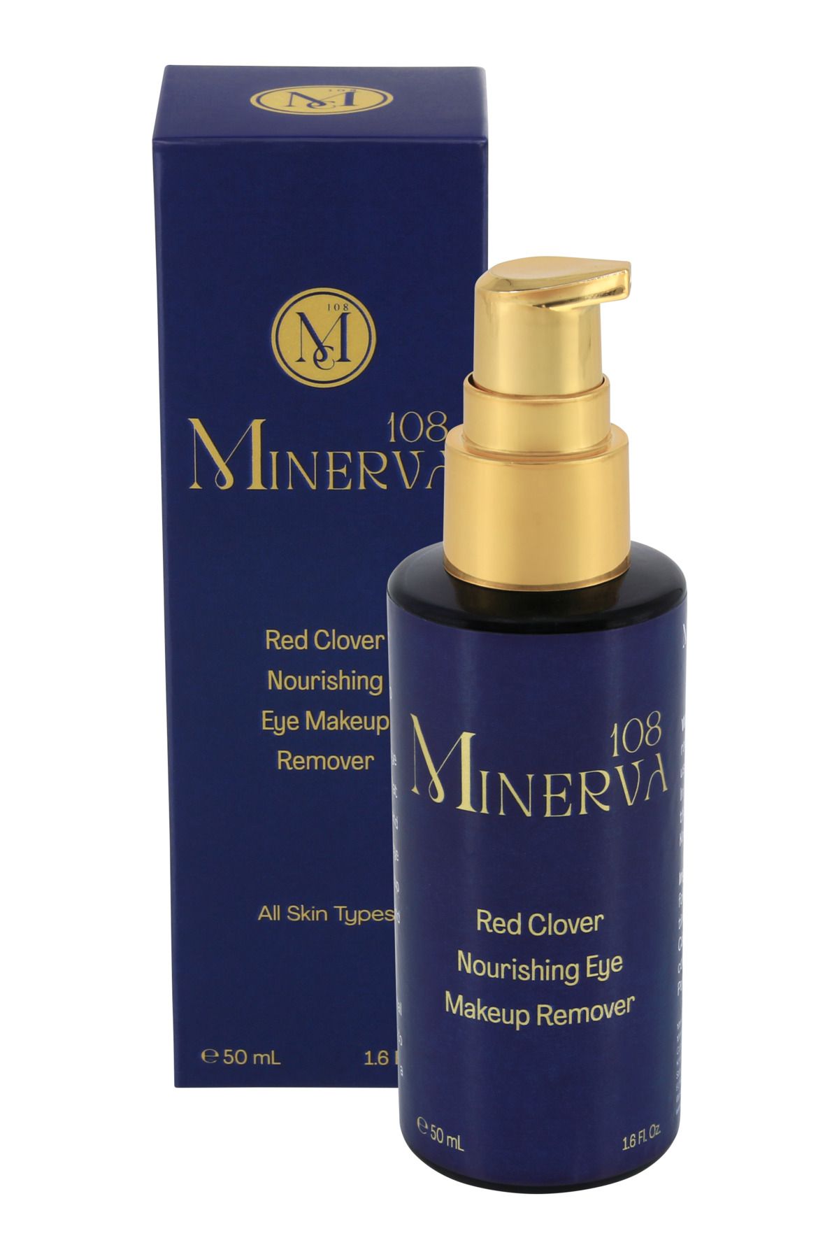 MİNERVA 108 COSMETICS Besleyici Göz Makyajı Temizleyici - Kırmızı Yonca