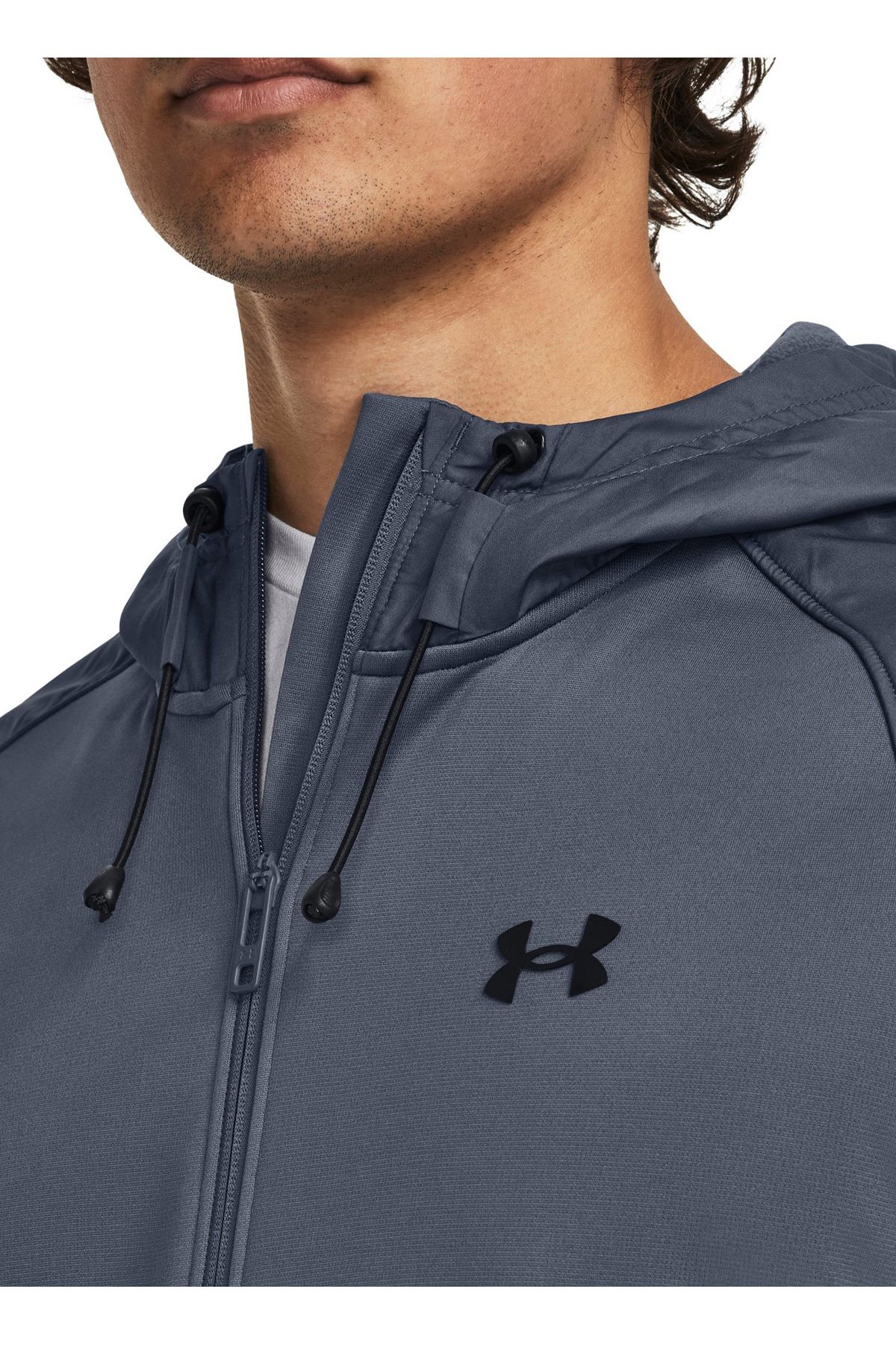 Under Armour Gri Erkek Zip Ceket 1373781 044 UA AF Storm FZ Hoodie
