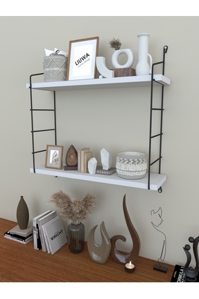 LIUWA 2 Katlı Tel Banyo Düzenleyici Dolap(FK2KAT)(BEYAZ)