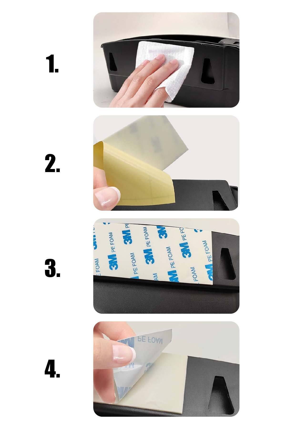 FRT Ottoman-Car Door Side Pocket Storage Box with Automatic Coin Compartment 3