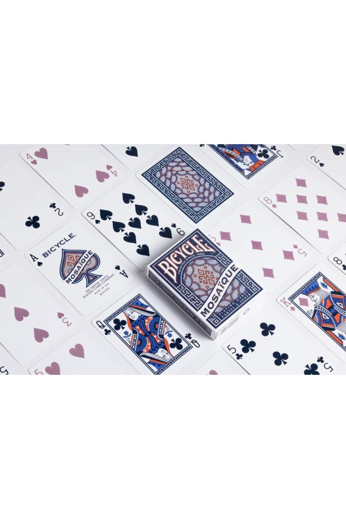 Bicycle mosaique playing cards 2025