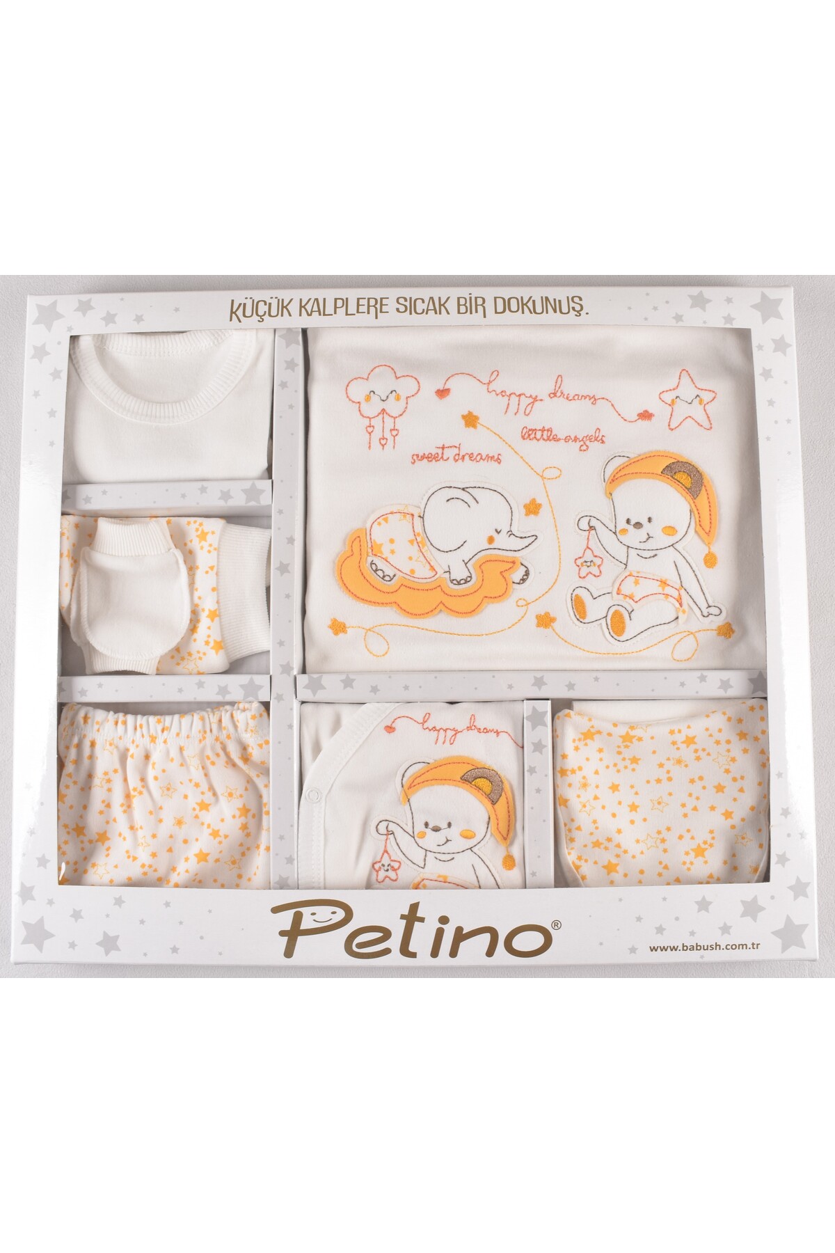 Starry Dreams Embroidered Baby Set of 10