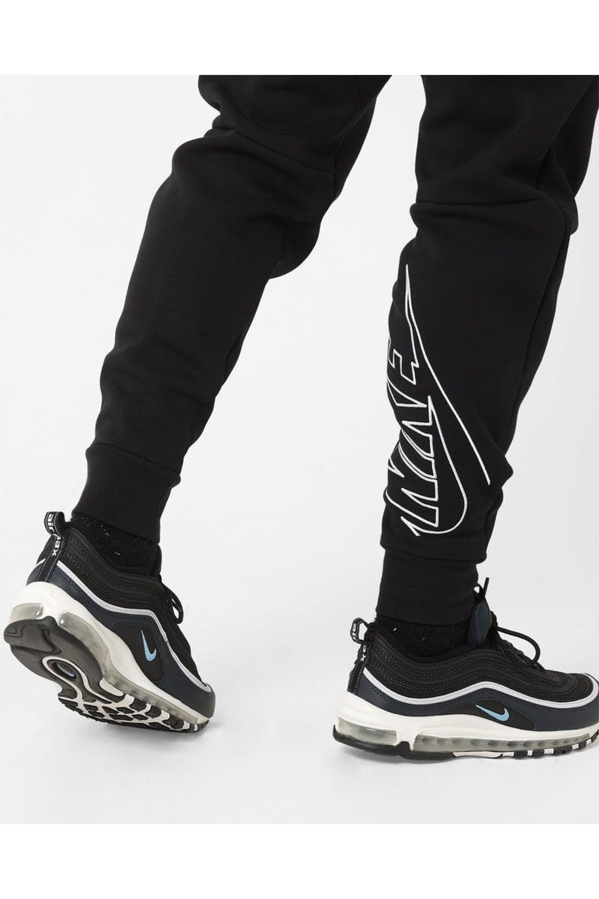 Nike Sportswear Tech Fleece Graphic Men s Black Tracksuit Bottom