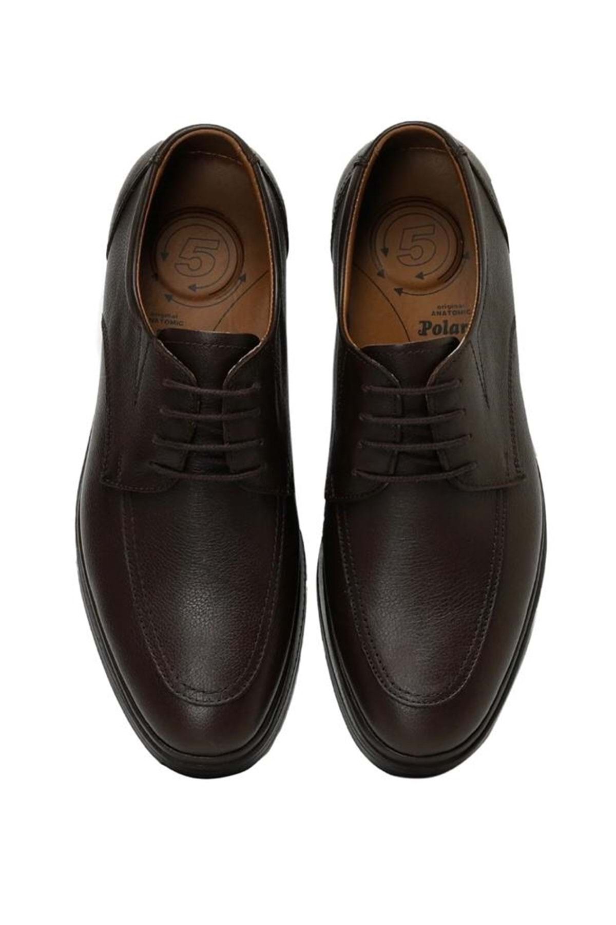 Polaris-0824 5 Point Genuine Leather Men's Casual Shoes 5
