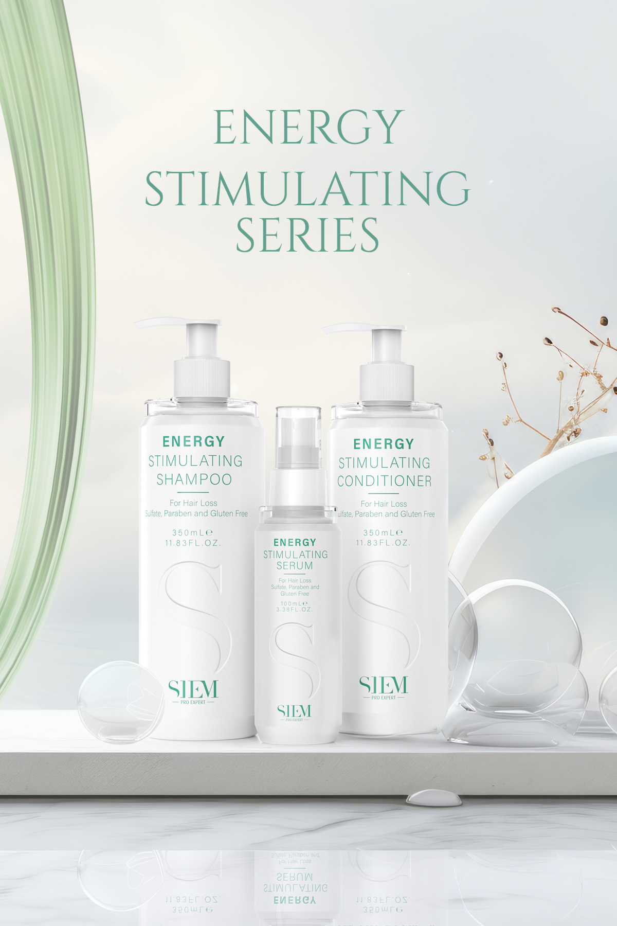 Energy Stimulating Dökülme Önleyici Güçlendirici Serum Saç Bakım Serumu 100ml — ENERGYSERUM — تصویر 7 از 7