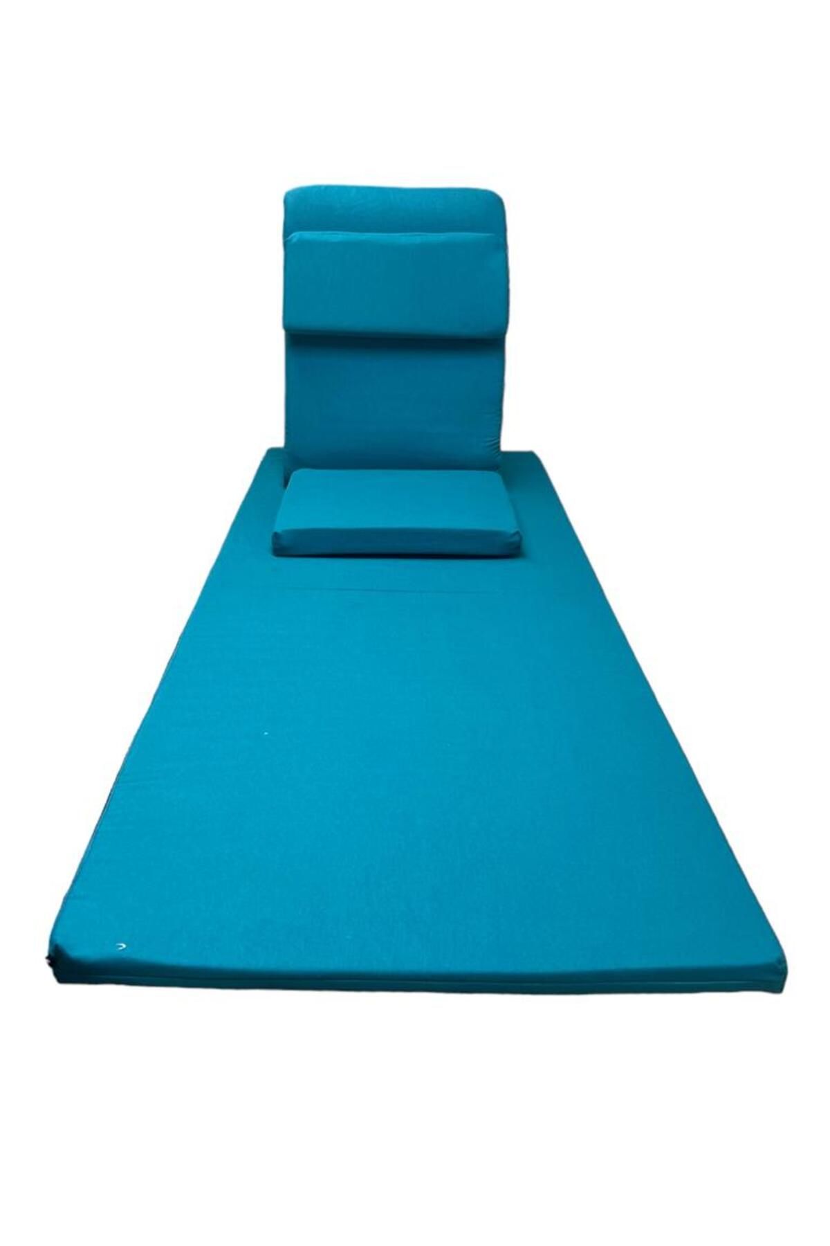 مت یوگا آبی صندلی مدیتیشن پشتیبان از کوسن زمینی پشتیبانی می کند + 60x180 پارچه MATT Backjack 3xl REMEGE