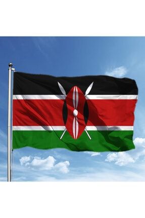 Kenya Bayrağı 100*150 FL01496
